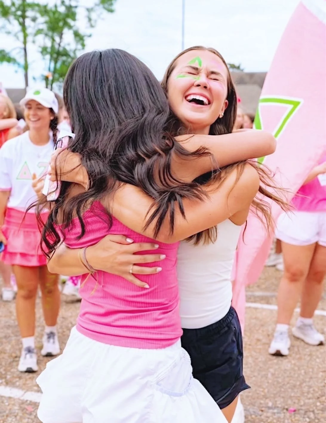 THAT BID DAY FEELING!!! One week until PC &lsquo;26 runs home to 4060!!!🌷💫🐢

#deltazeta #dz #lsu #DKZ #lsurush
