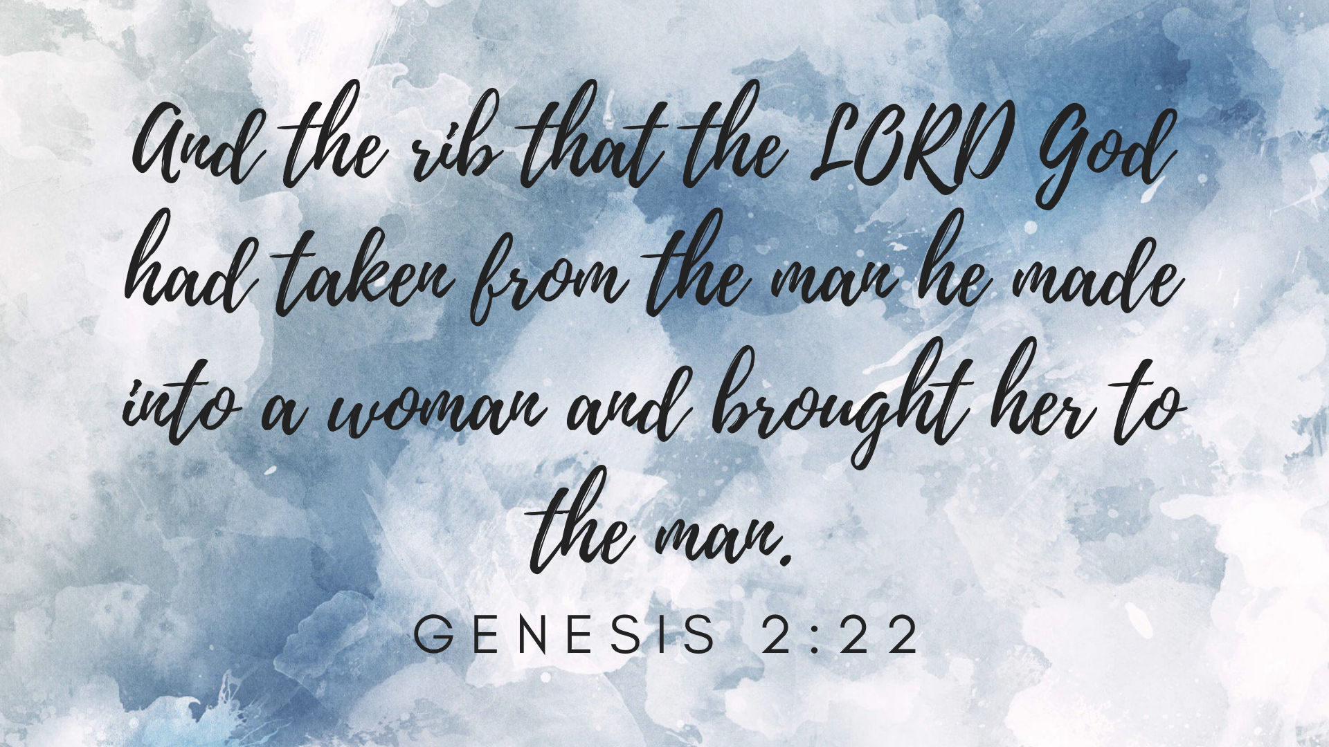 Created to be equal + protected + beloved