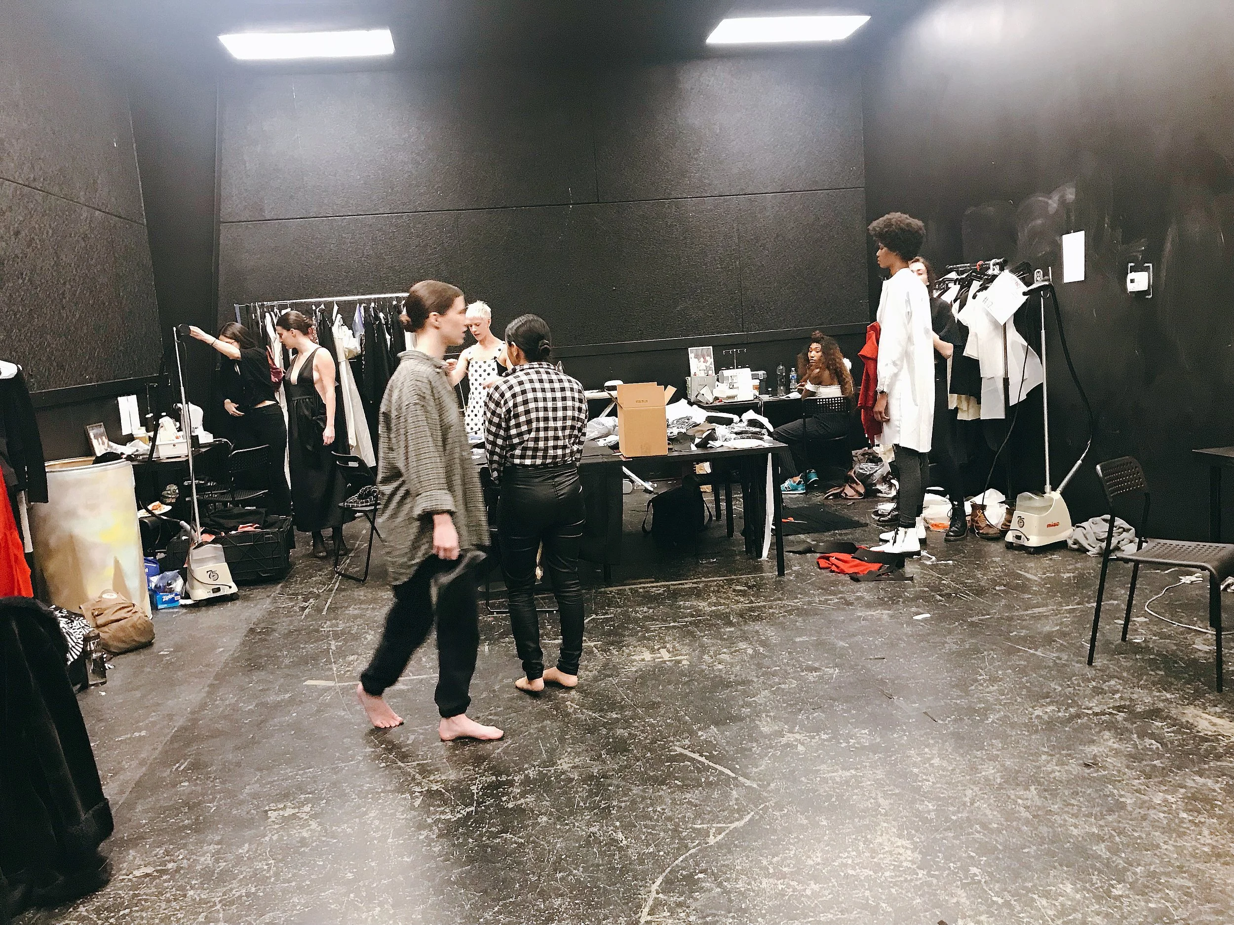  Behind the scenes of my very first fashion show!! Diptych!! 