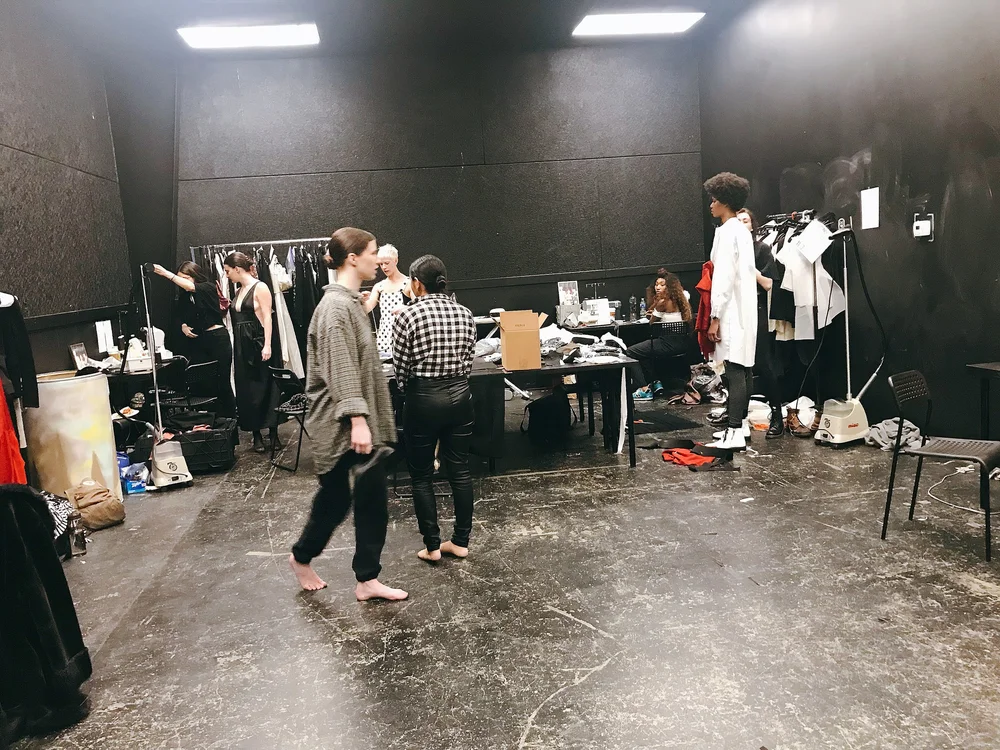  Behind the scenes of my very first fashion show!! Diptych!! 
