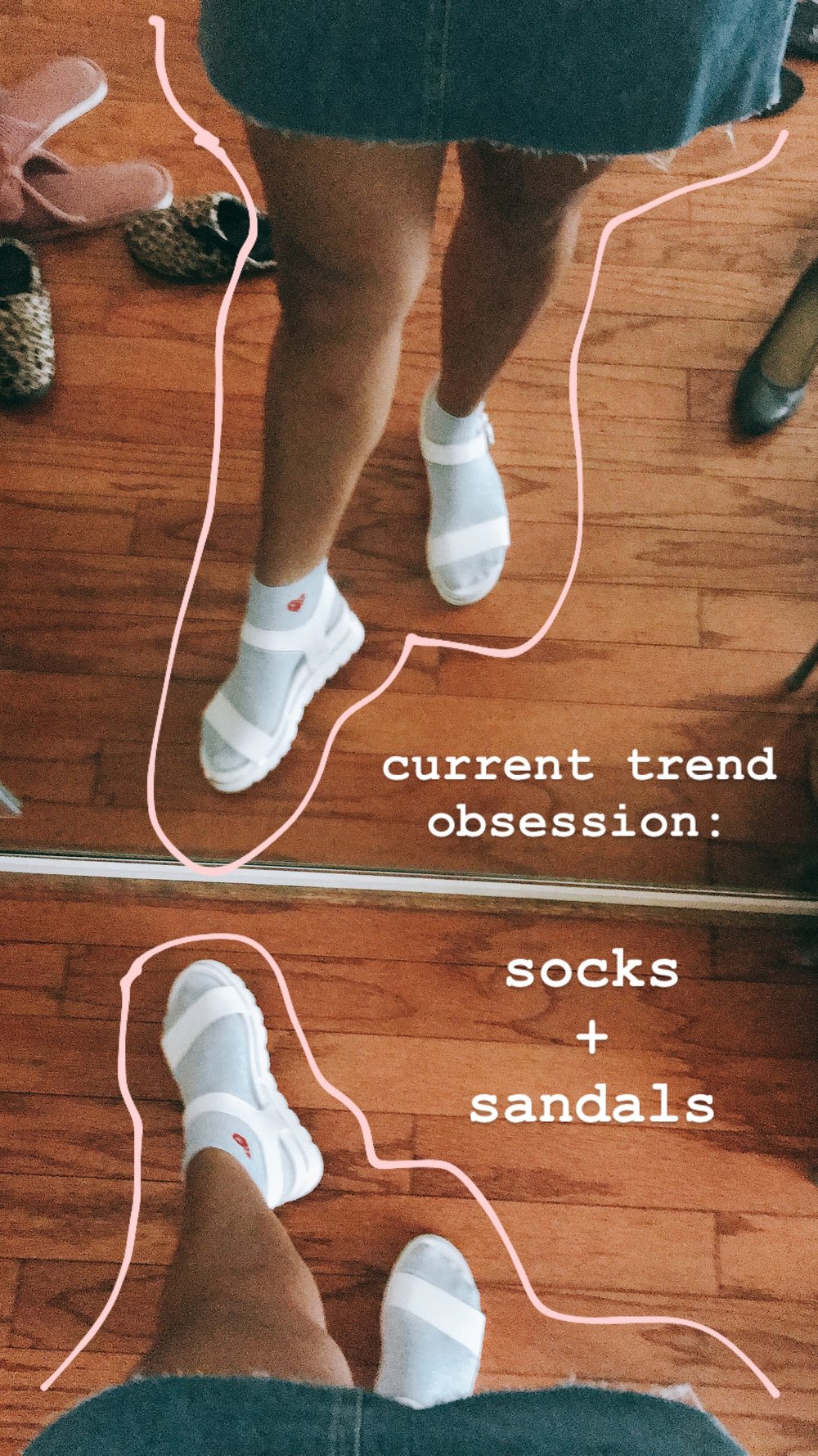 Socks + Sandals