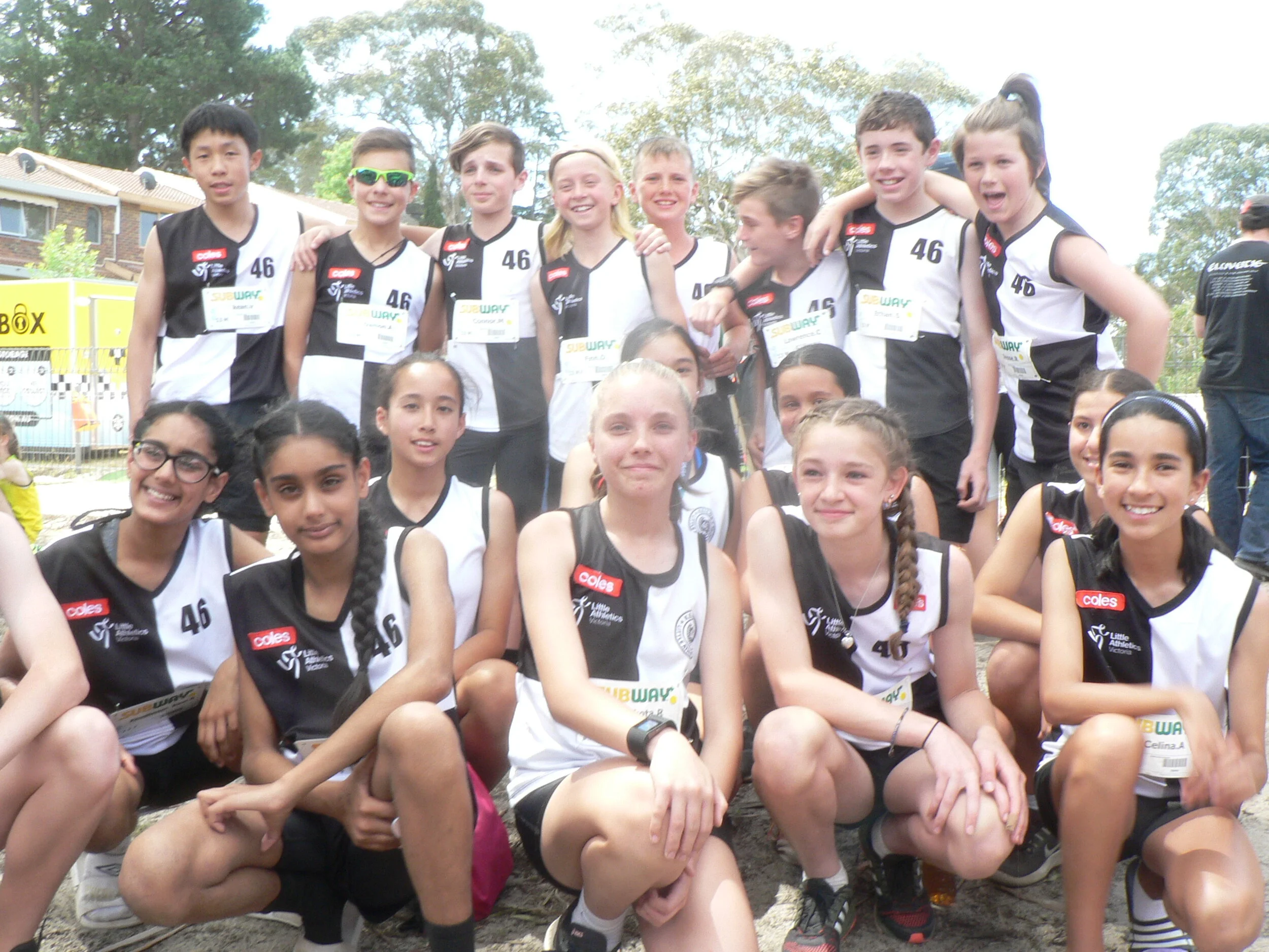 CONGRATULATIONS TO TEAM KEILOR -OVERALL CLUB WINNERS AT THE NORTHERN METRO RELAYS ON SATURDAY.