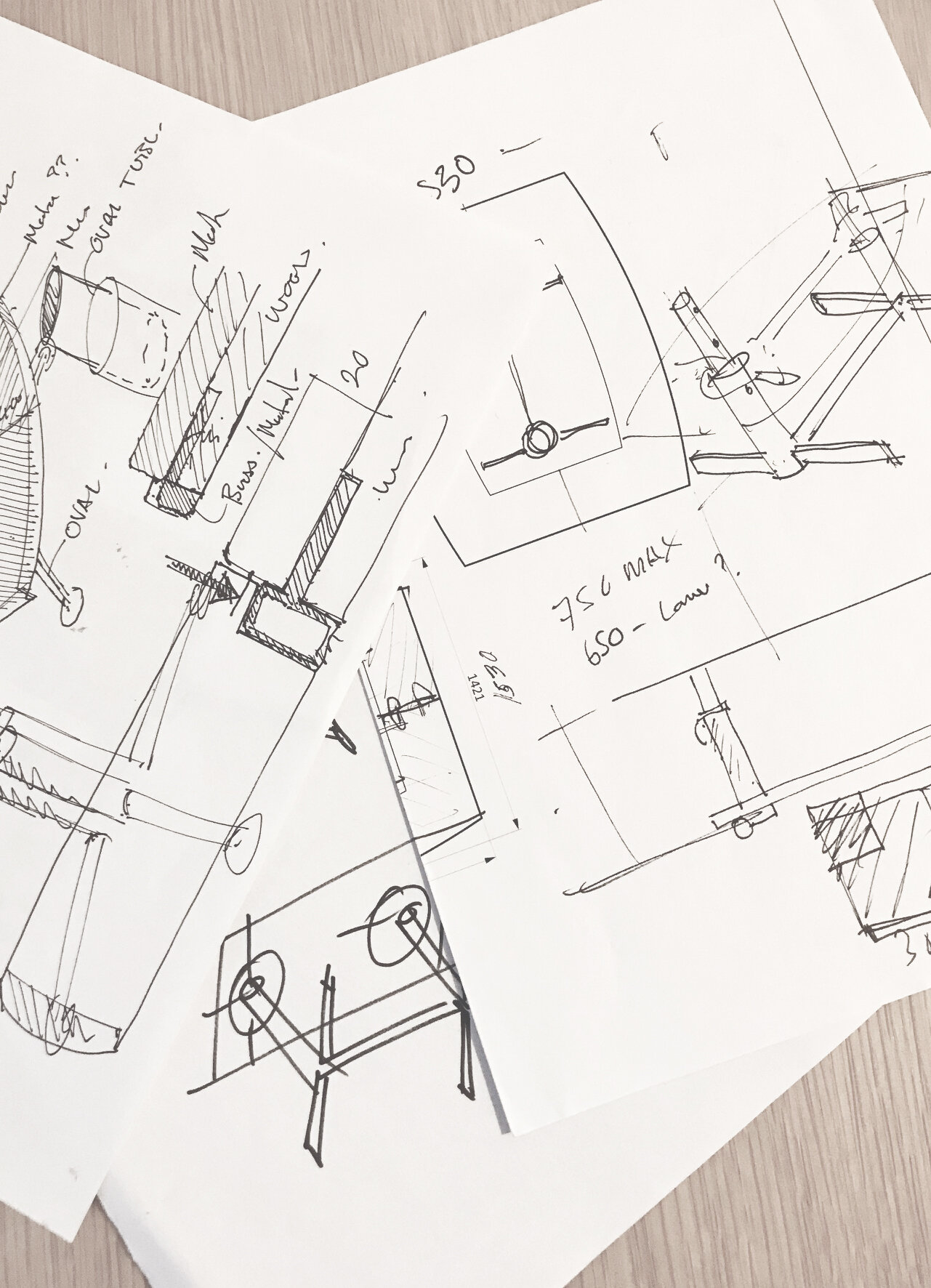 ''it all starts with a sketch''