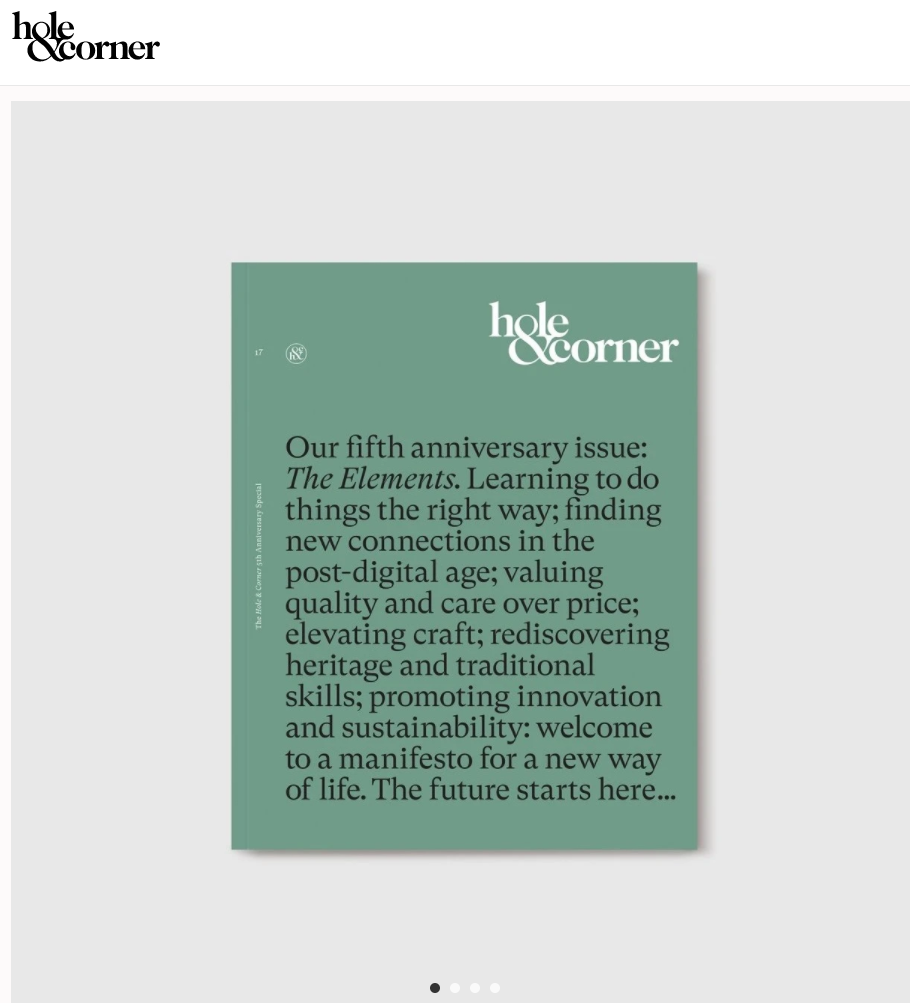    hole &amp; corner - masters at work   