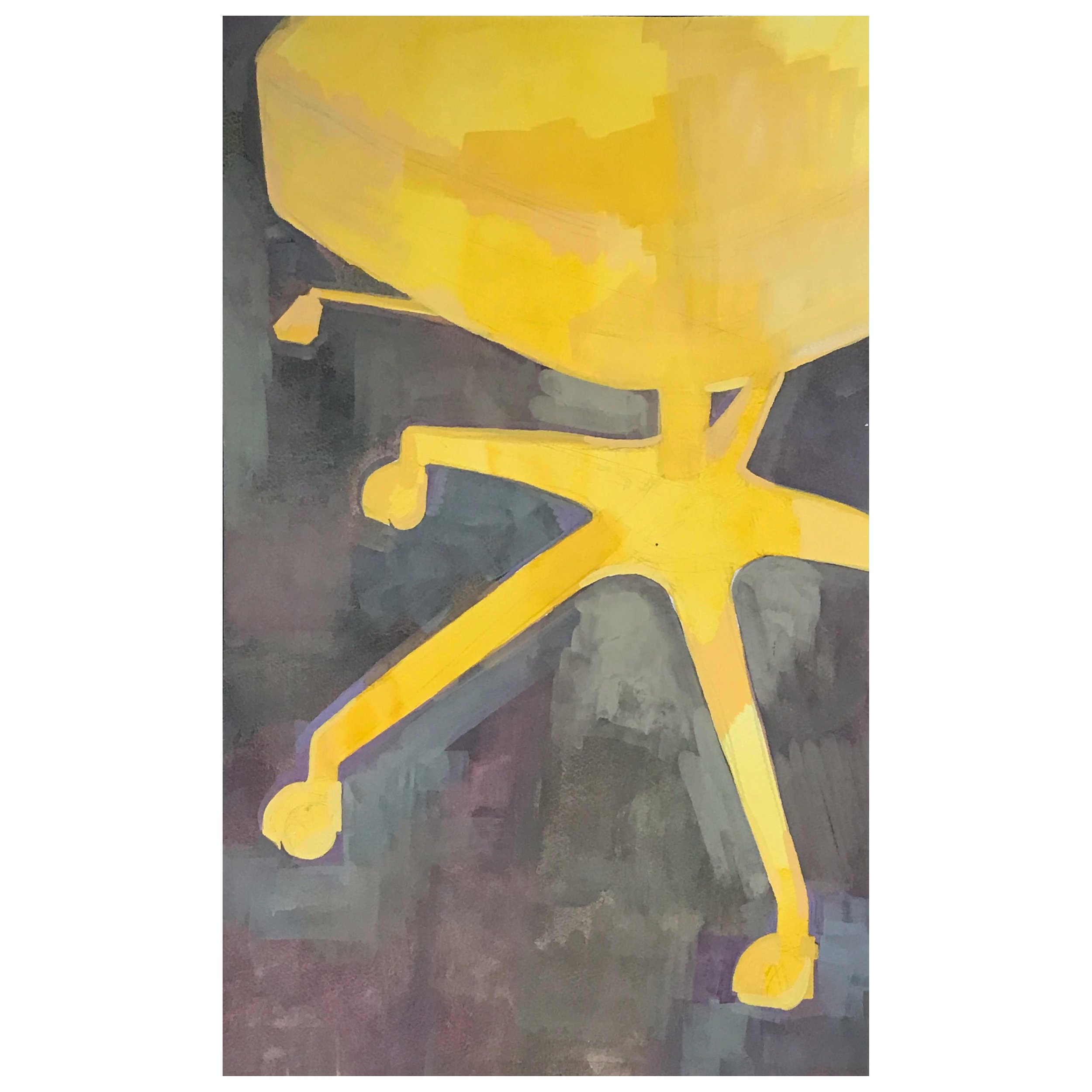 Chair / Watercolour and gouache on paper