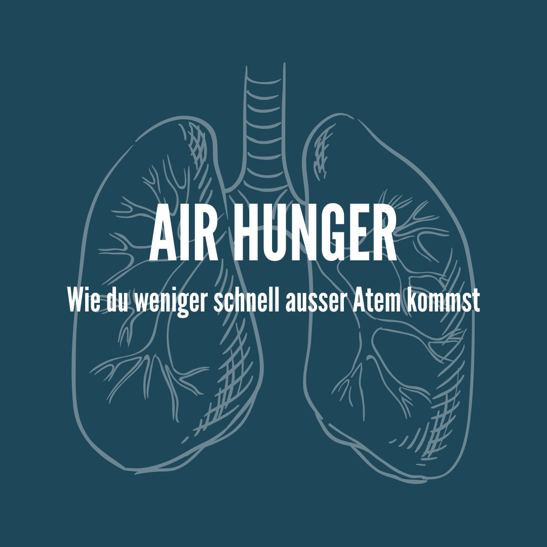 Du bist schnell ausser Atem? Diese Übung kann dir helfen.