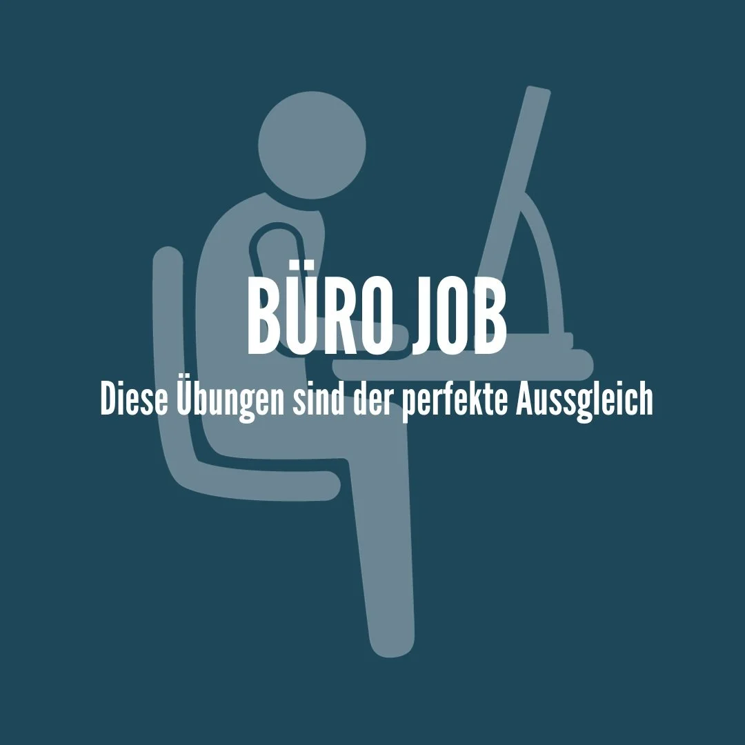 Büro Job - Diese Übungen sind der perfekte Ausgleich