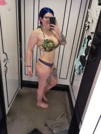 I haven't got the waist I want, or got the bum I want but I have got a back that is leaning out, my bum is changing shape and I love my tattoos?