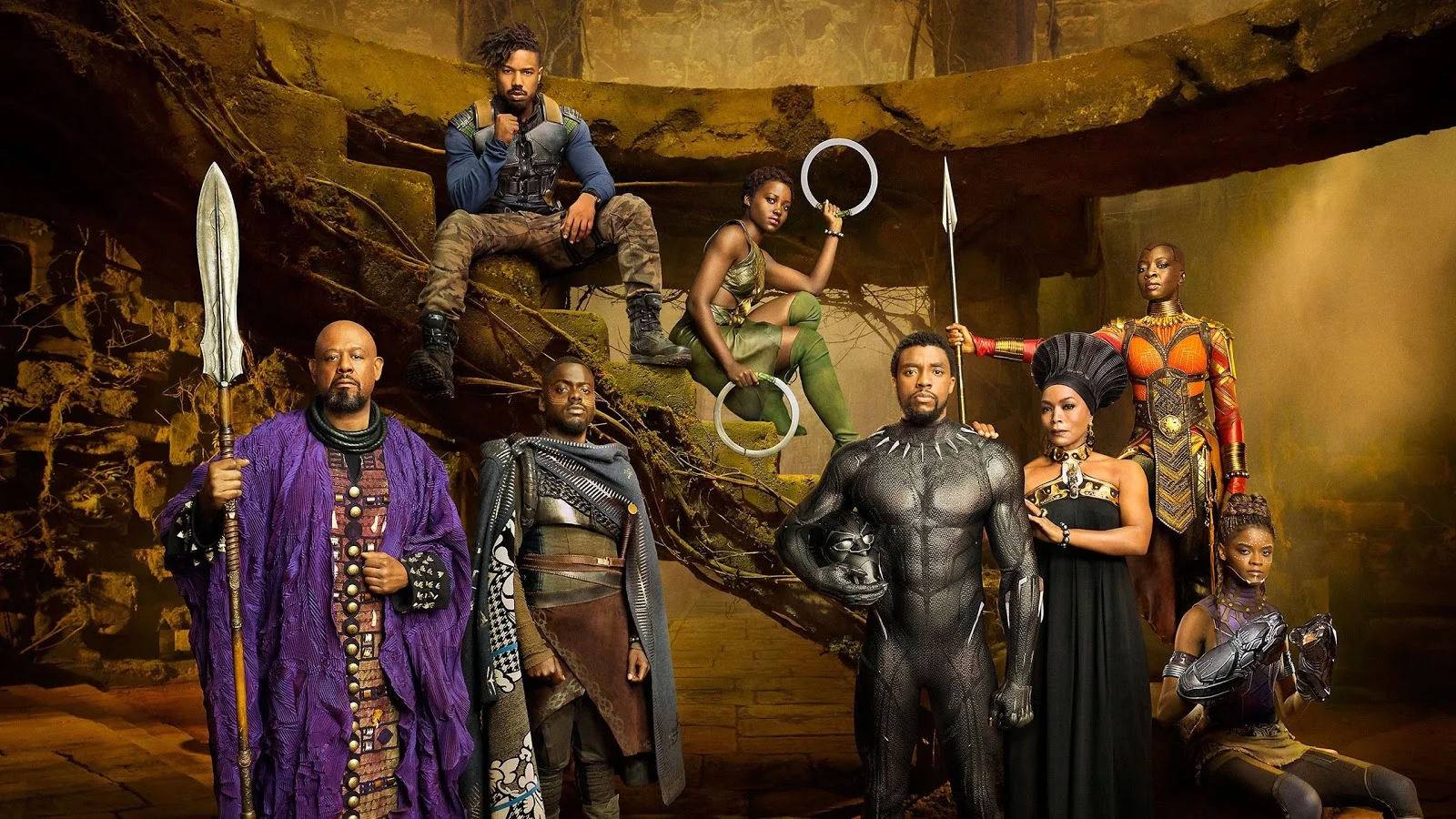 The Black Panther Cast Image Credit:Marvel Studios