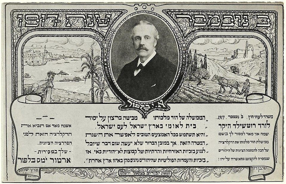 The Balfour Declaration and the Creation of the State of Israel: A Colonial Alliance 