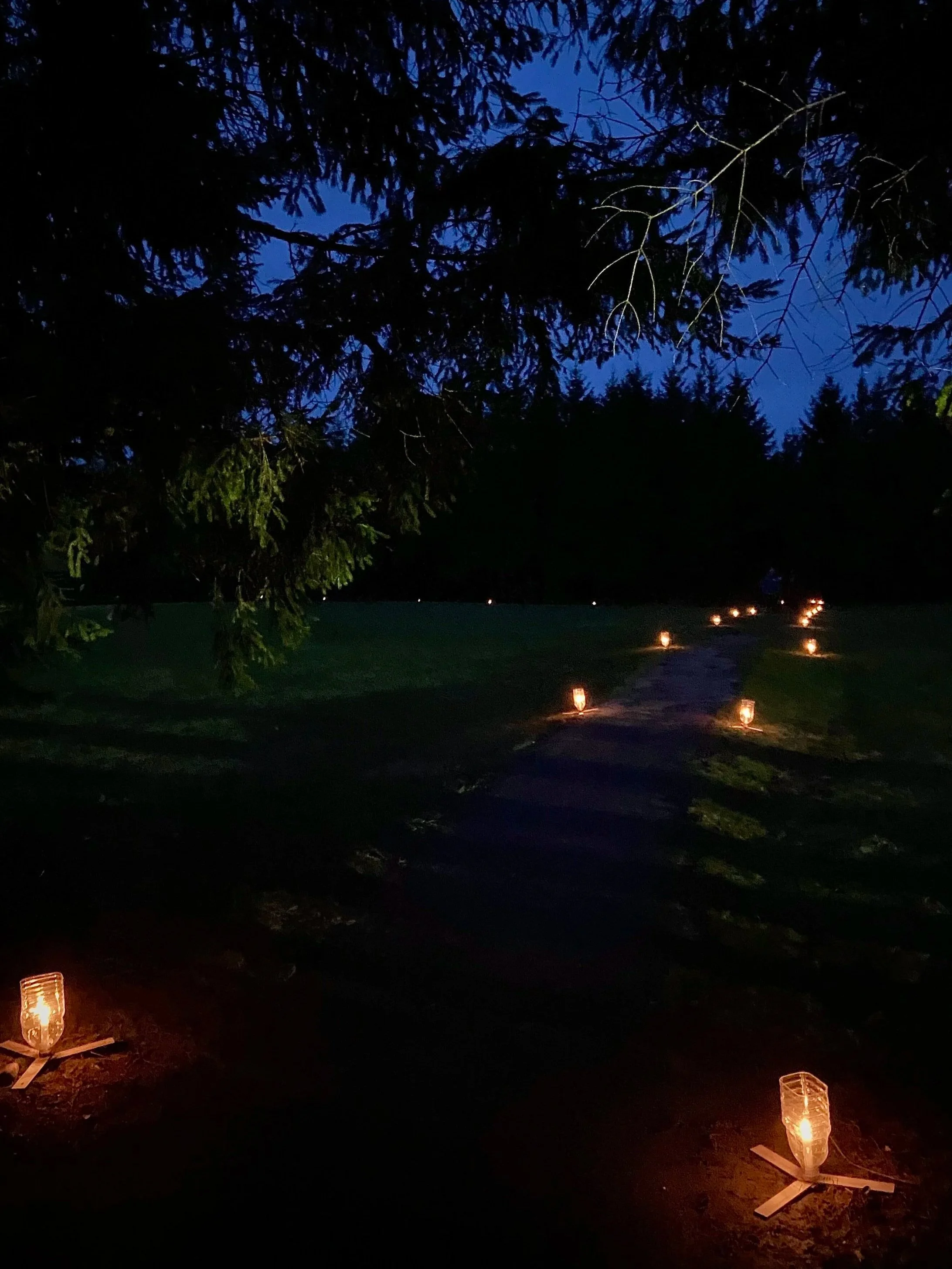 Huron Hospice, Candlelight Memorial Walk
