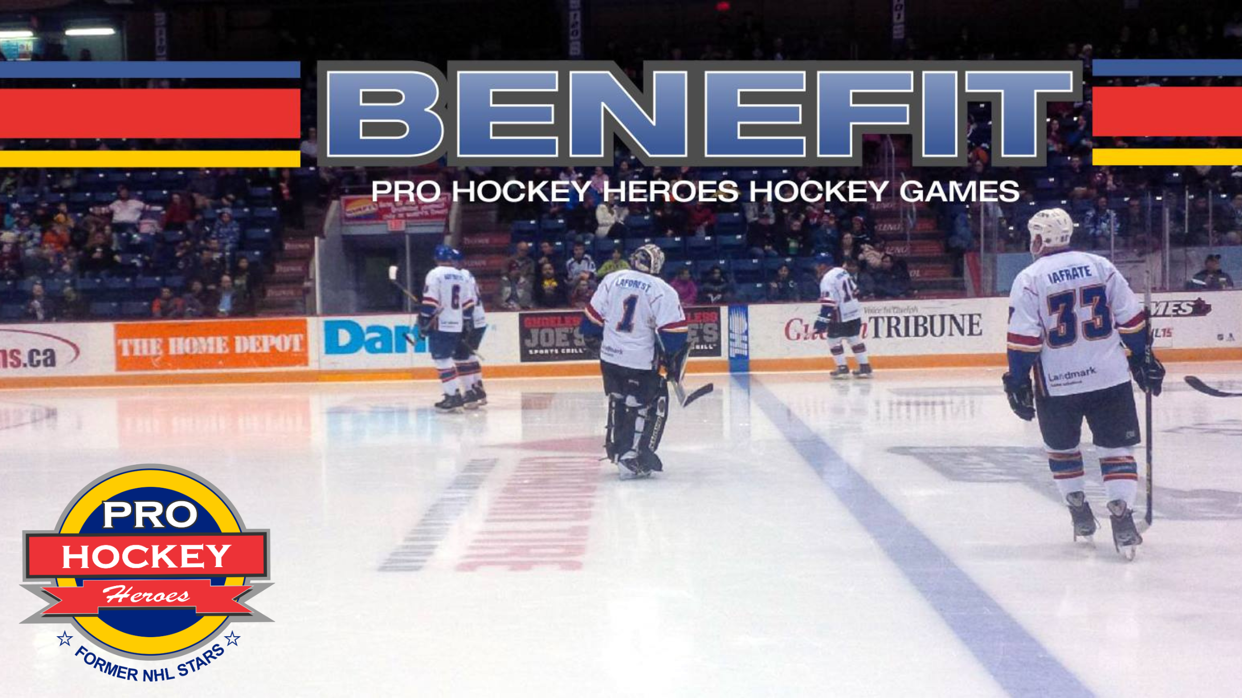 NHL Hockey Heros vs Goderich Firefighters