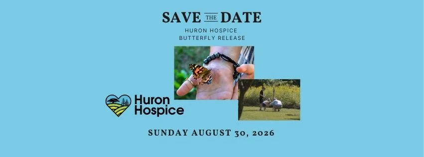 Huron Hospice Commemorative Butterfly Release