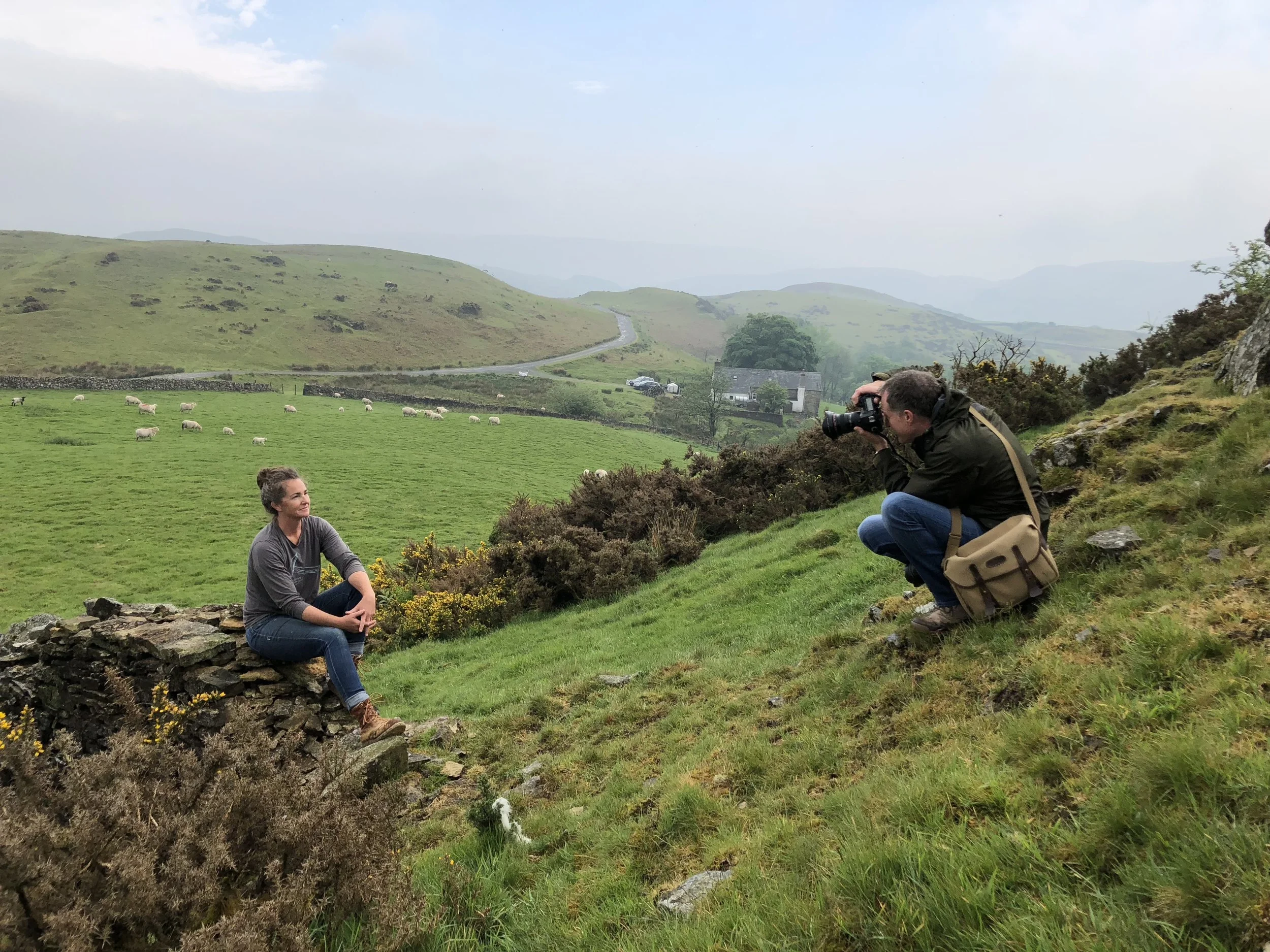 On Location with Andrew Fox for the Telegraph