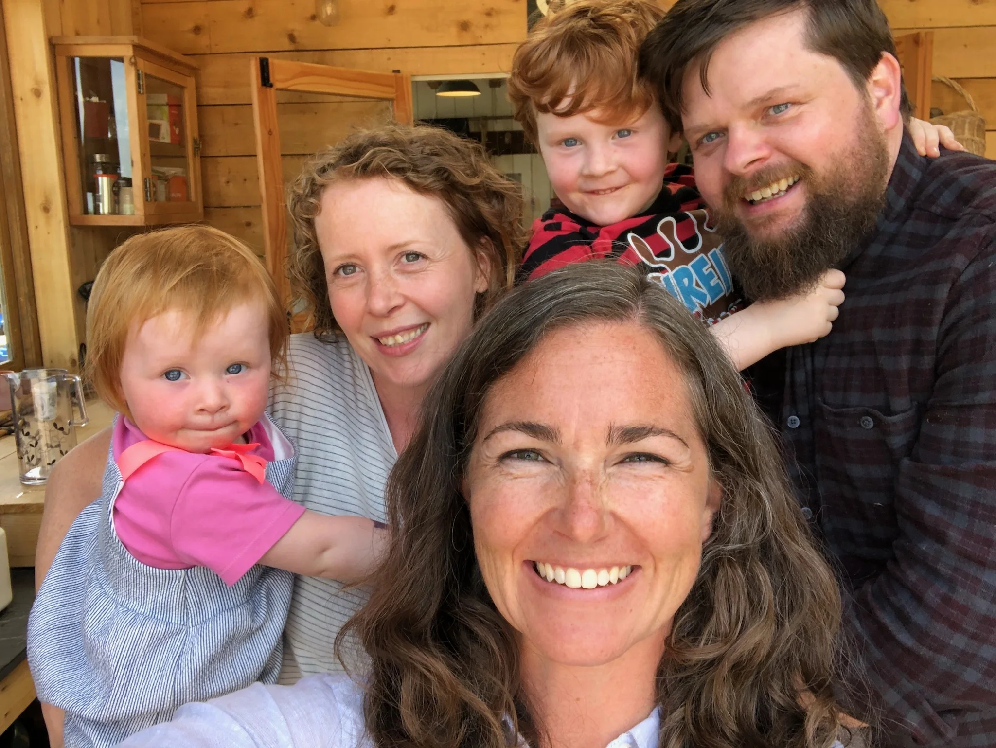 With Old (and Two New) Friends, Lowri Davies and Carwyn Evans