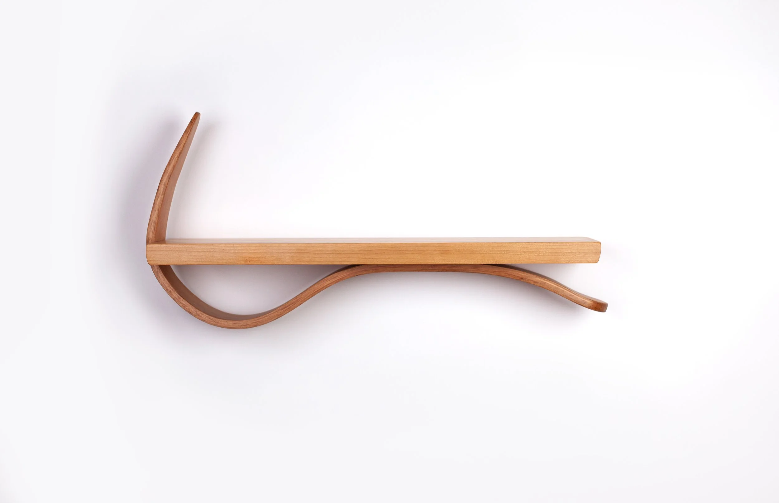 Floating Cherry shelf