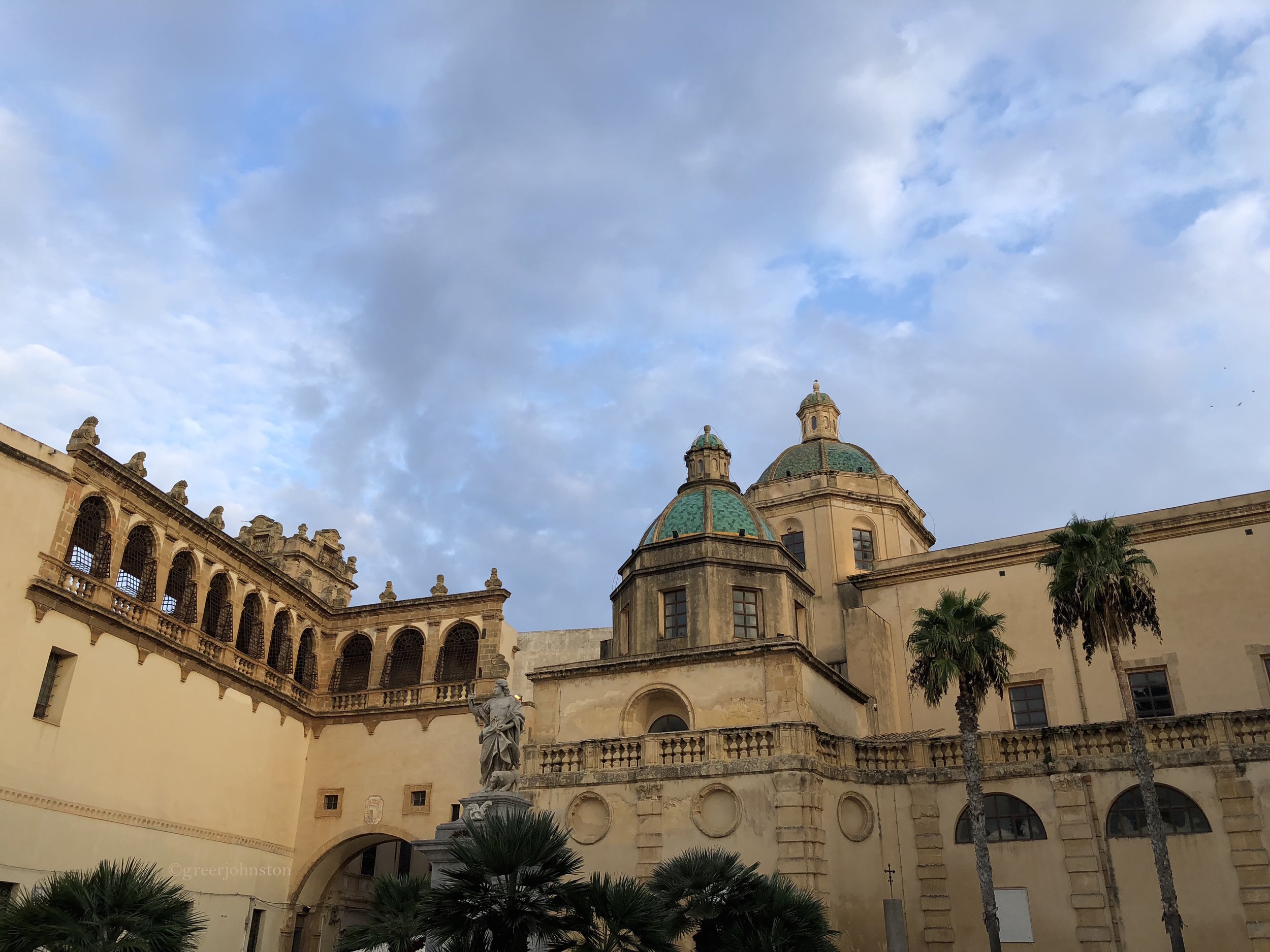 View of the Cattedrale del Santissimo Salvatore in Piazza della Repubblica