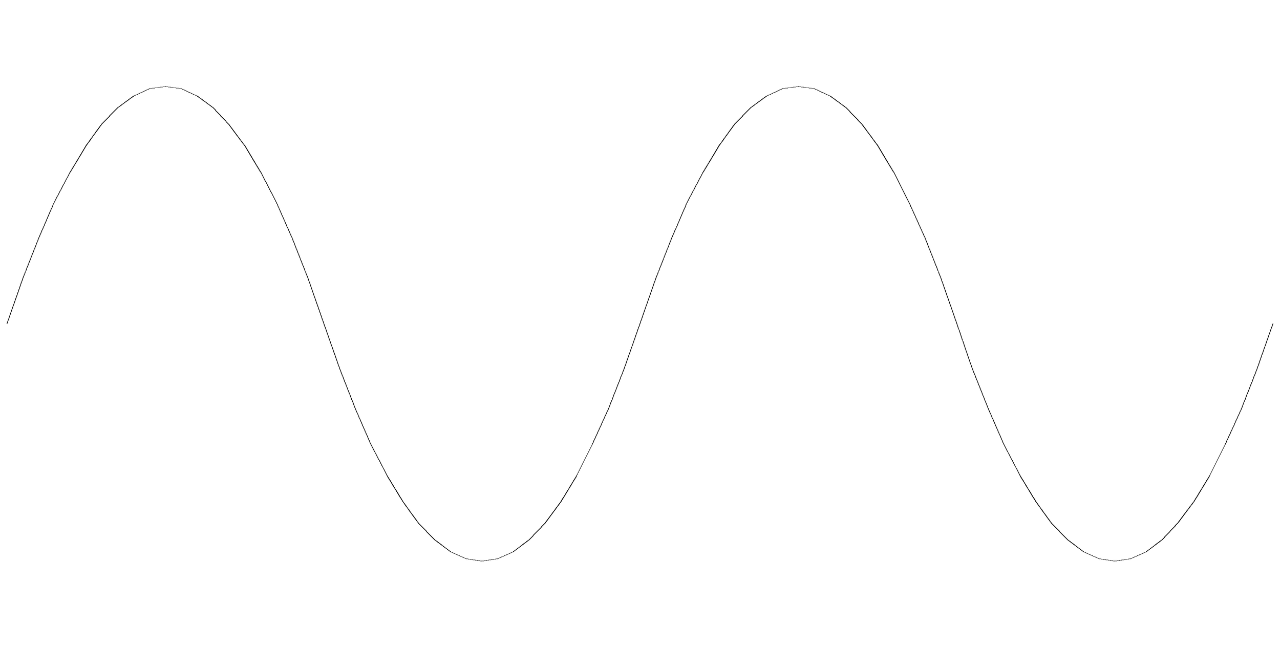 simple wave quilting pantograph available in multiple digital formats