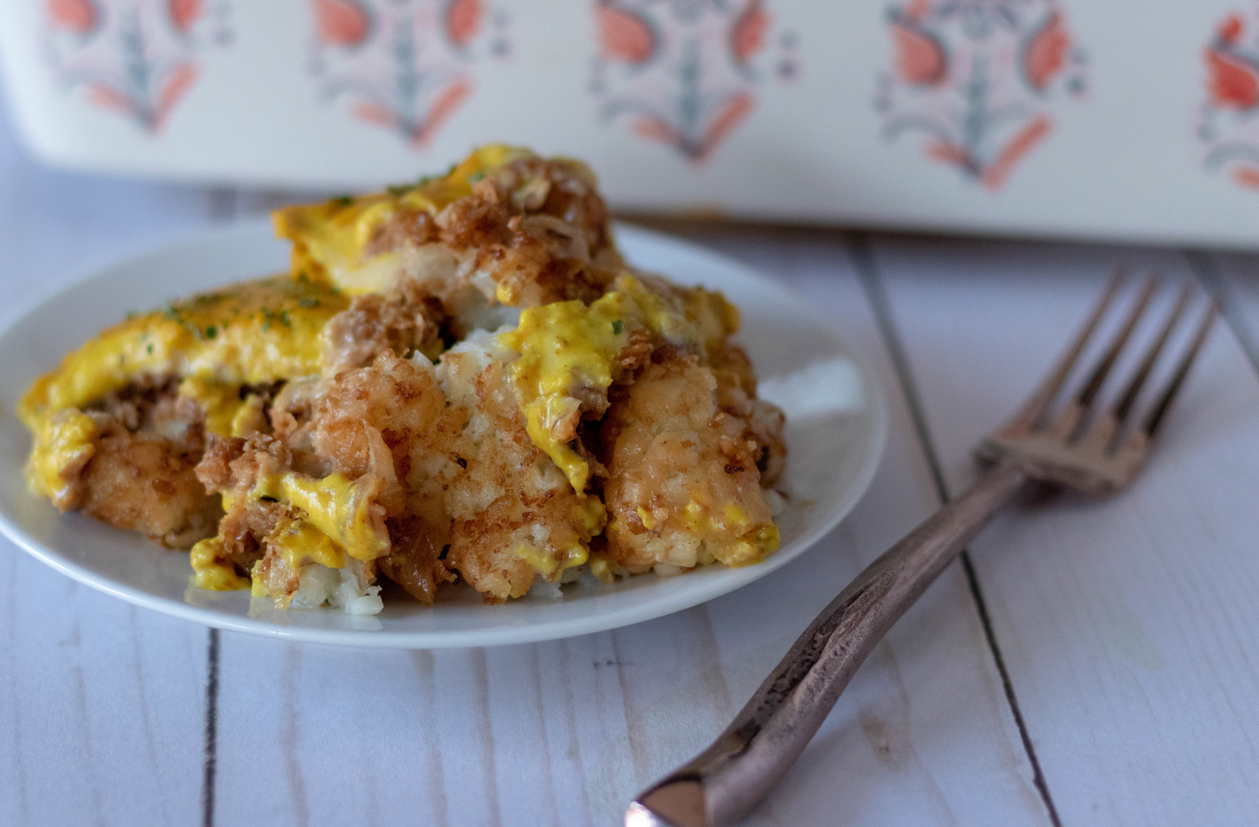 Vegan Potato Tots – Cheesy Tatar Tots recipe with potatoes