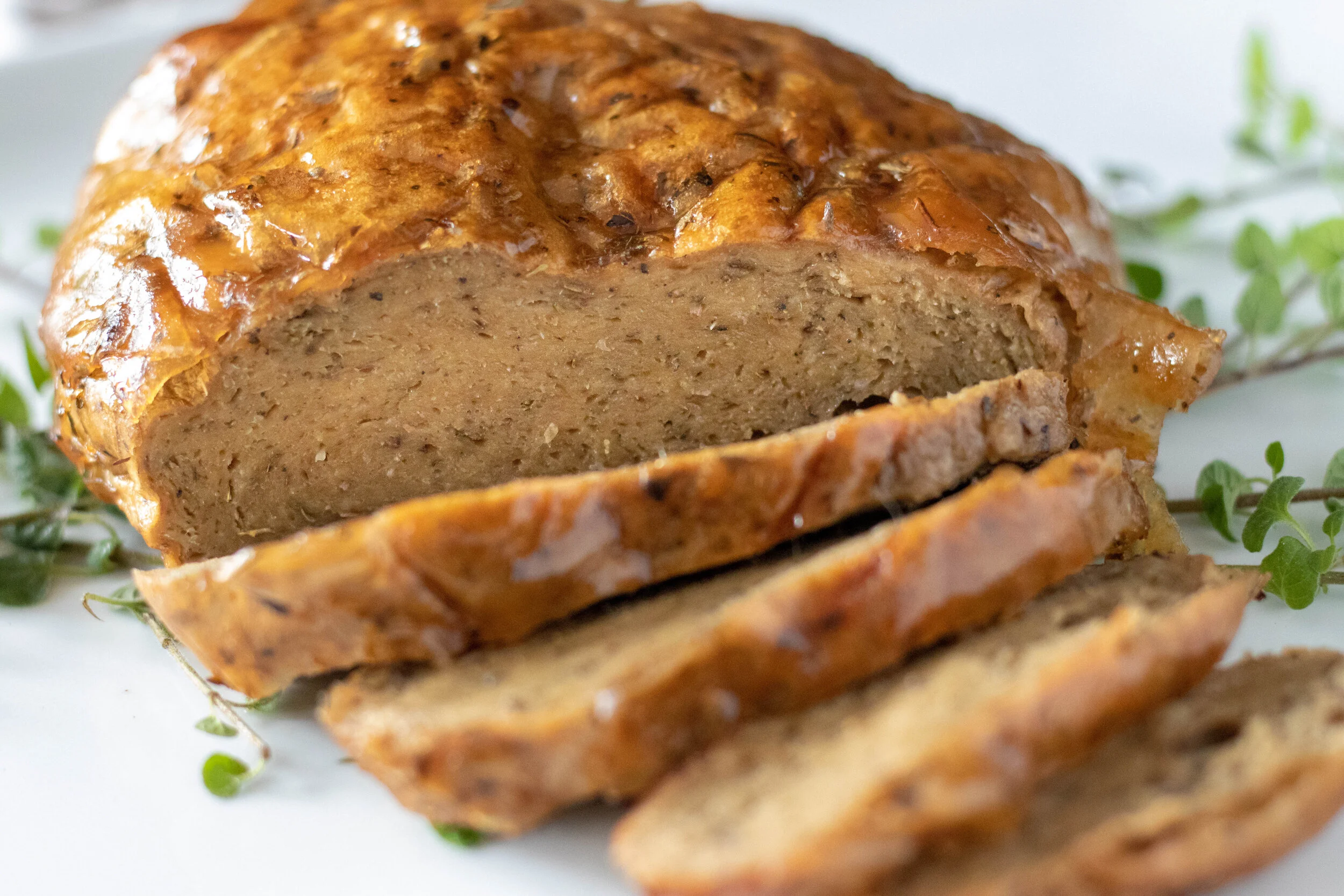 Vegan Turkey Style Roast with Crispy Skin — 86 Eats