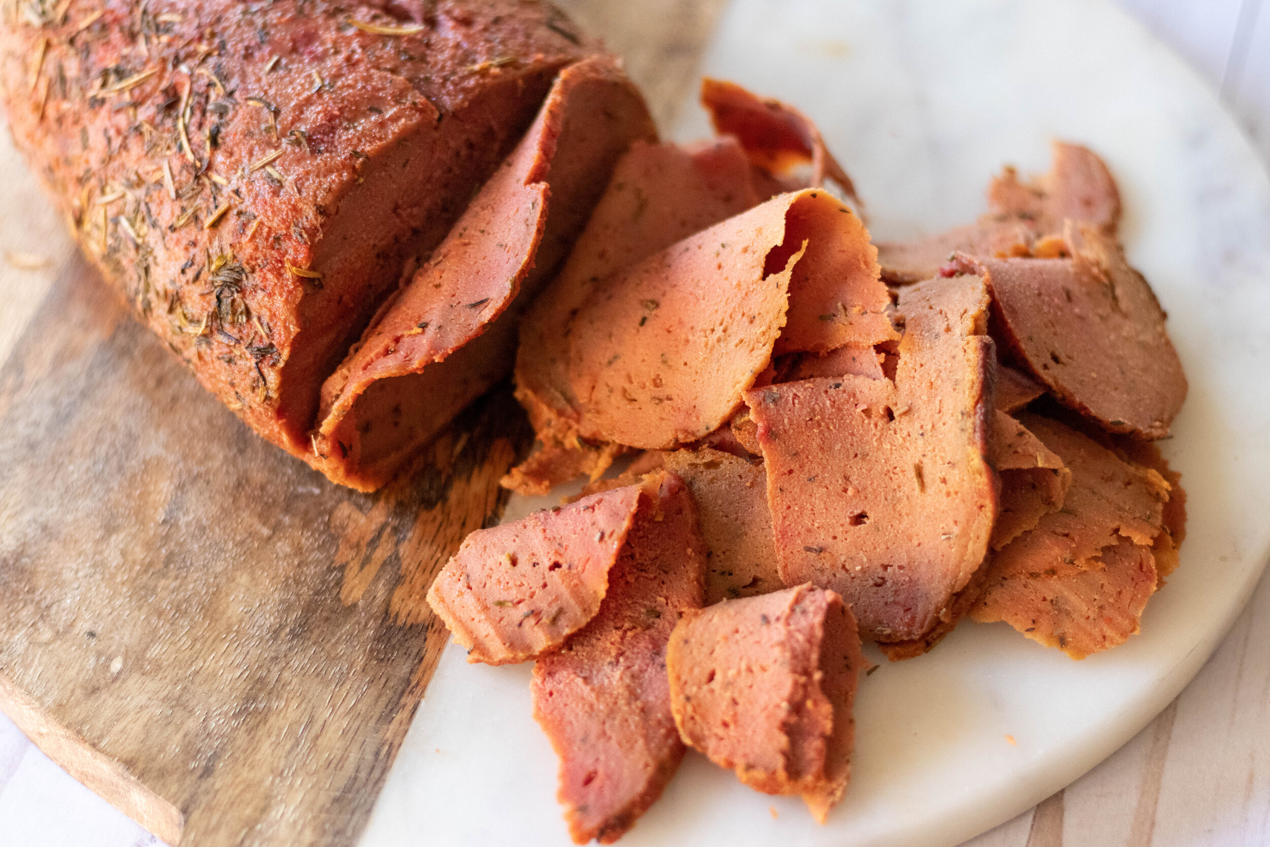 Vegan Glazed Deli Ham — 86 Eats 