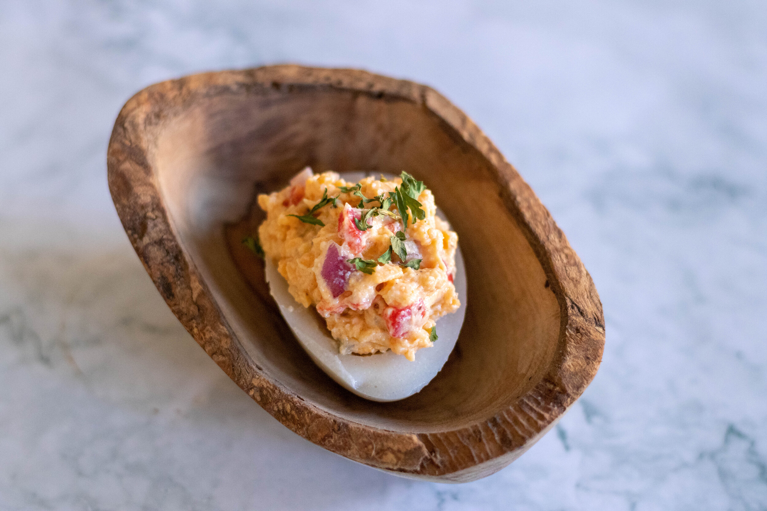 pimento cheese deviled eggs – Off the Eaten Path