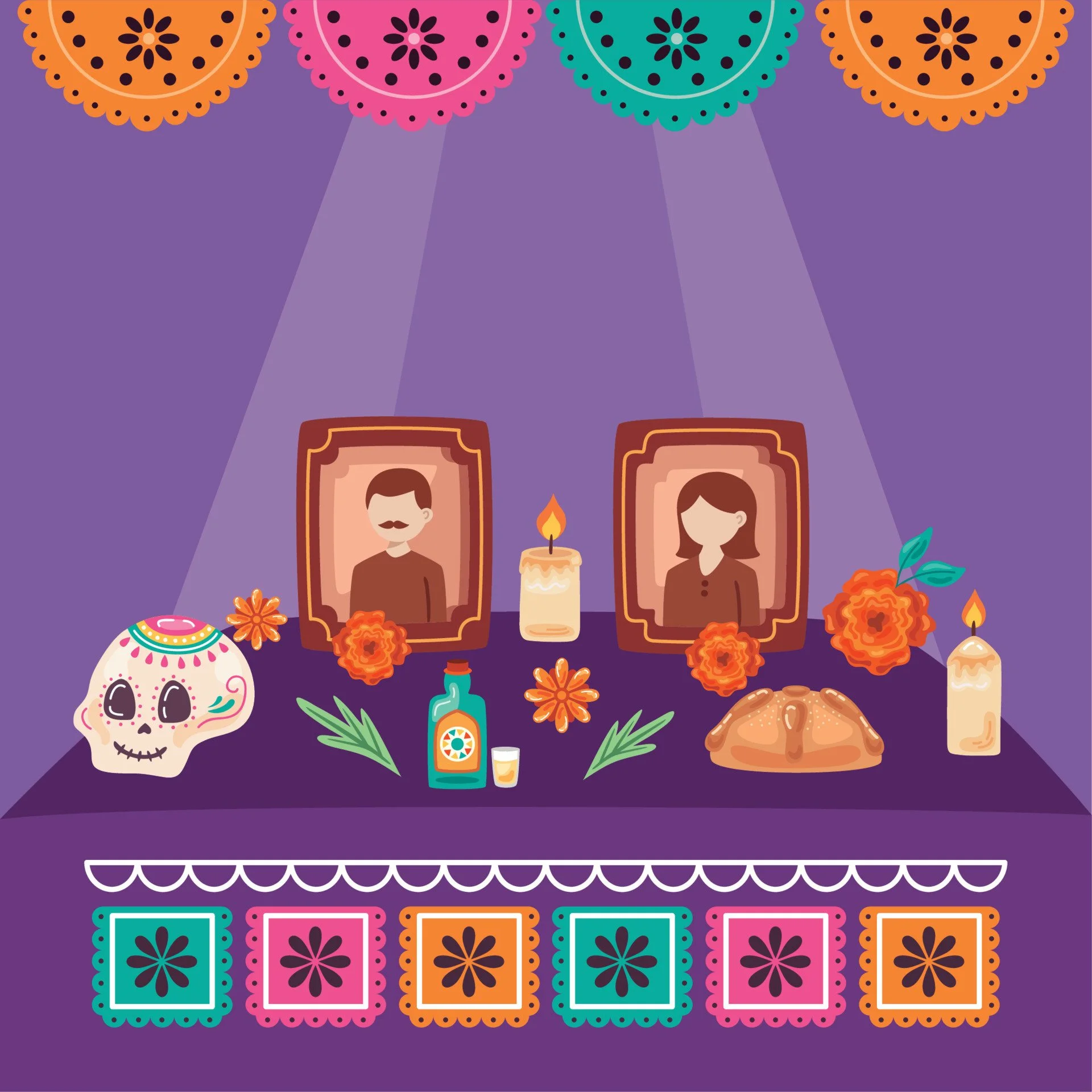 Creating Day of the Dead miniature ofrendas