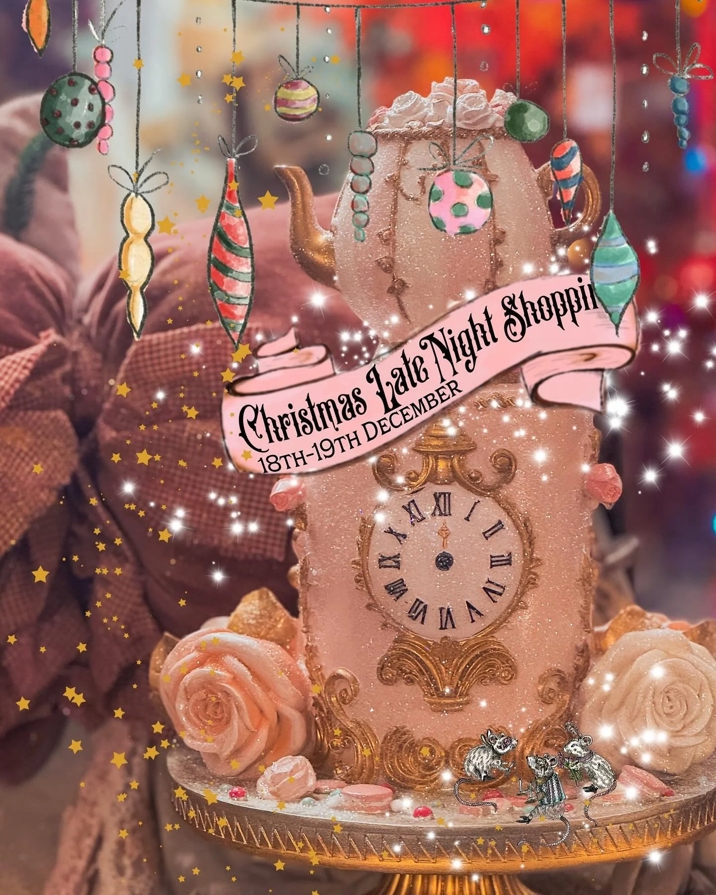 ✨CHRISTMAS LATE NIGHT SHOPPING✨
It&rsquo;s that time of year again! You can enjoy PS at night time, with the twinkly lights, festive nibbles and drinks and exclusive goodies&hellip;time slots will be going live Thursday 28th at 8pm ✨