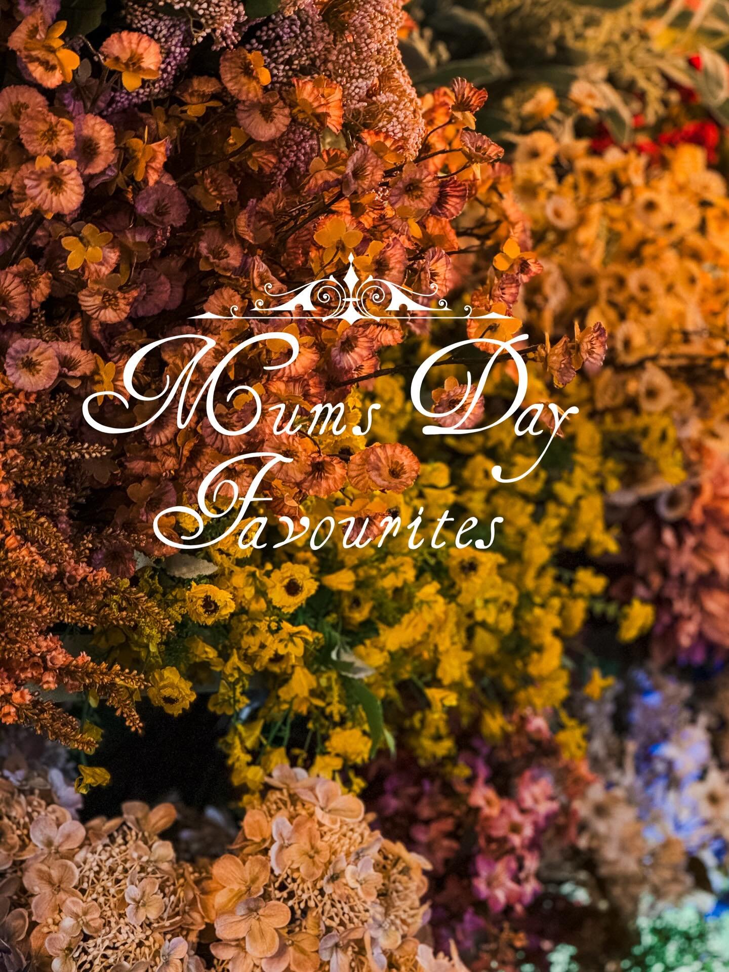 ✨ Mums Day Favourites ✨your favourites so far ✨🌸🌼 Mama mowse has been busy today making more floral arrangements, and mother mowse has refreshed the mums day signs ✨