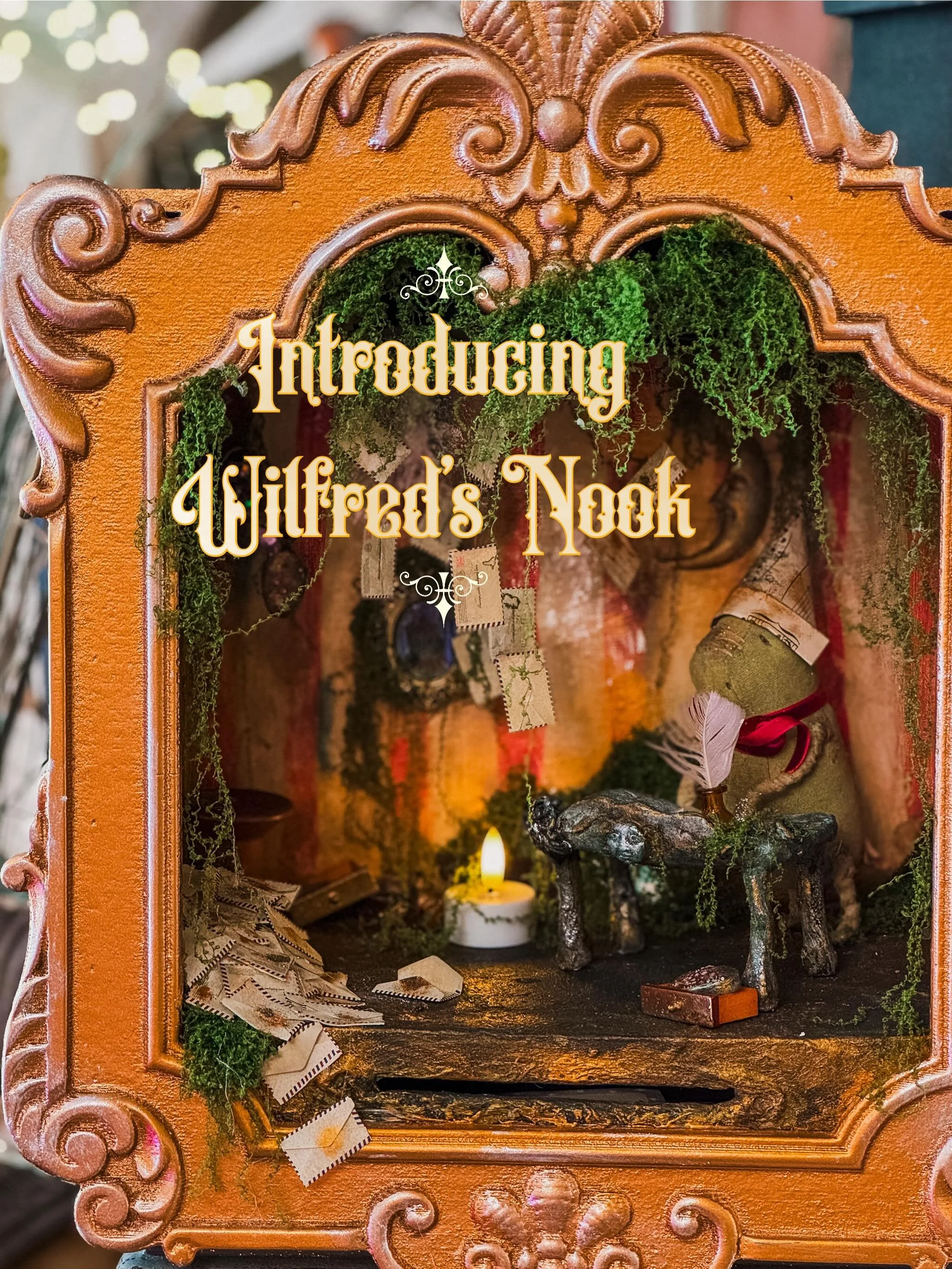 ✨ Introducing Wilfred&rsquo;s Nook ✨
For quite some time now, Wilfred Oddsock has dreamt of having a little corner of Primsisters to call his own&hellip; and at last, his nook has appeared. 

Hidden amongst the curiosities of the shop, this is where 