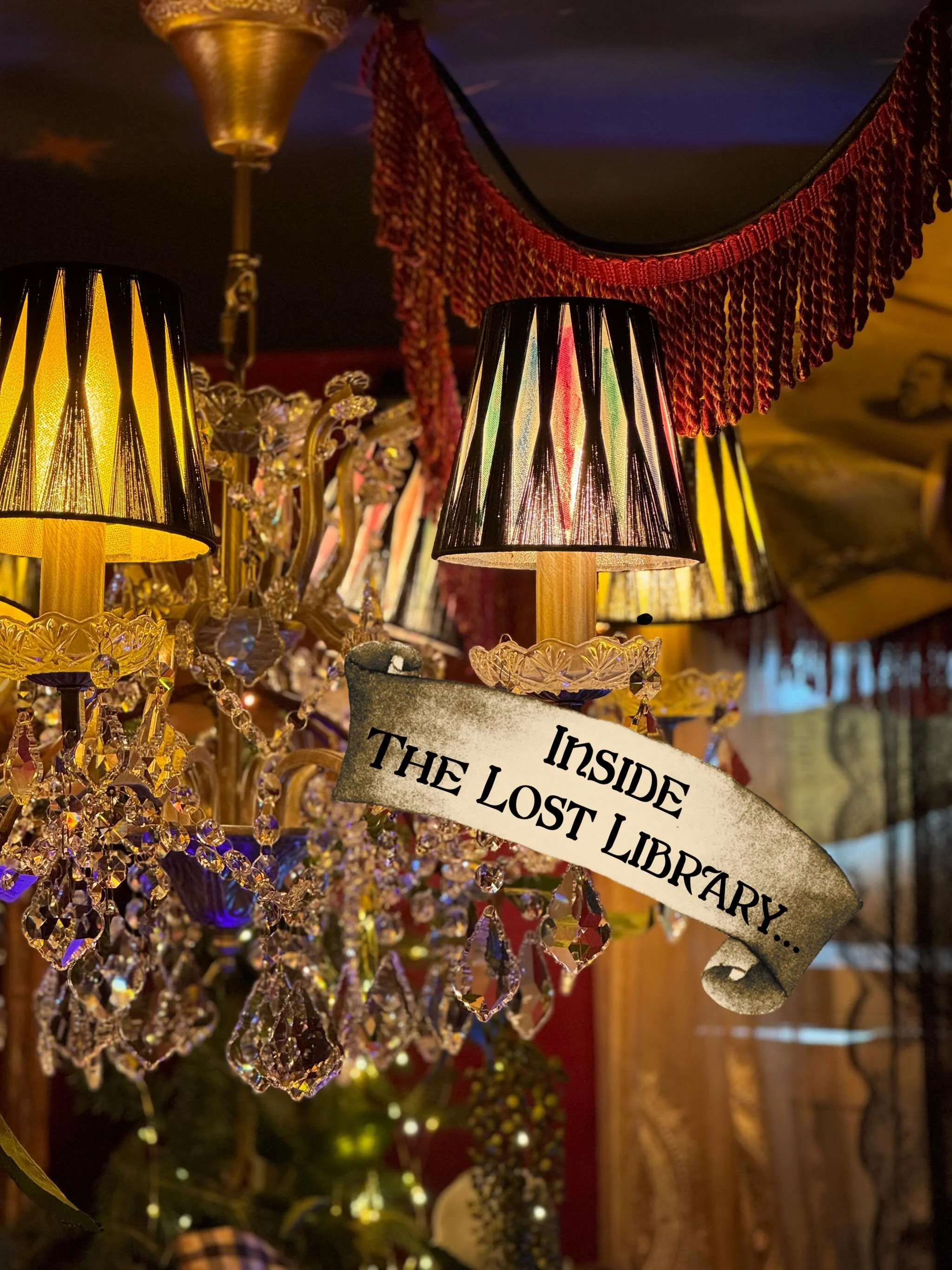 📚The Lost Library📚
One of your favourite rooms to dwell in&hellip;the ghosts love it too. 
Filled with favourite books and stories of the Primfolk, treasured by the old ghosts that spend their death days pondering their favourite tales of long lost