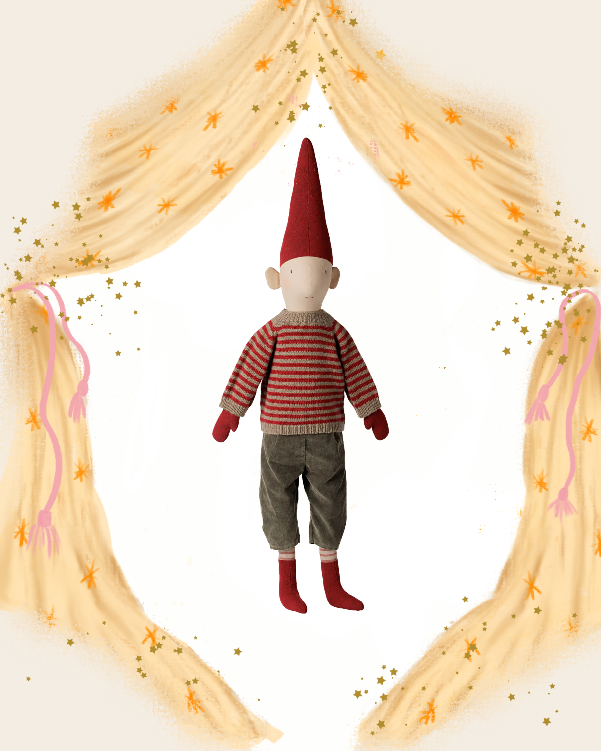 Pixy Size 5 in Striped Sweater