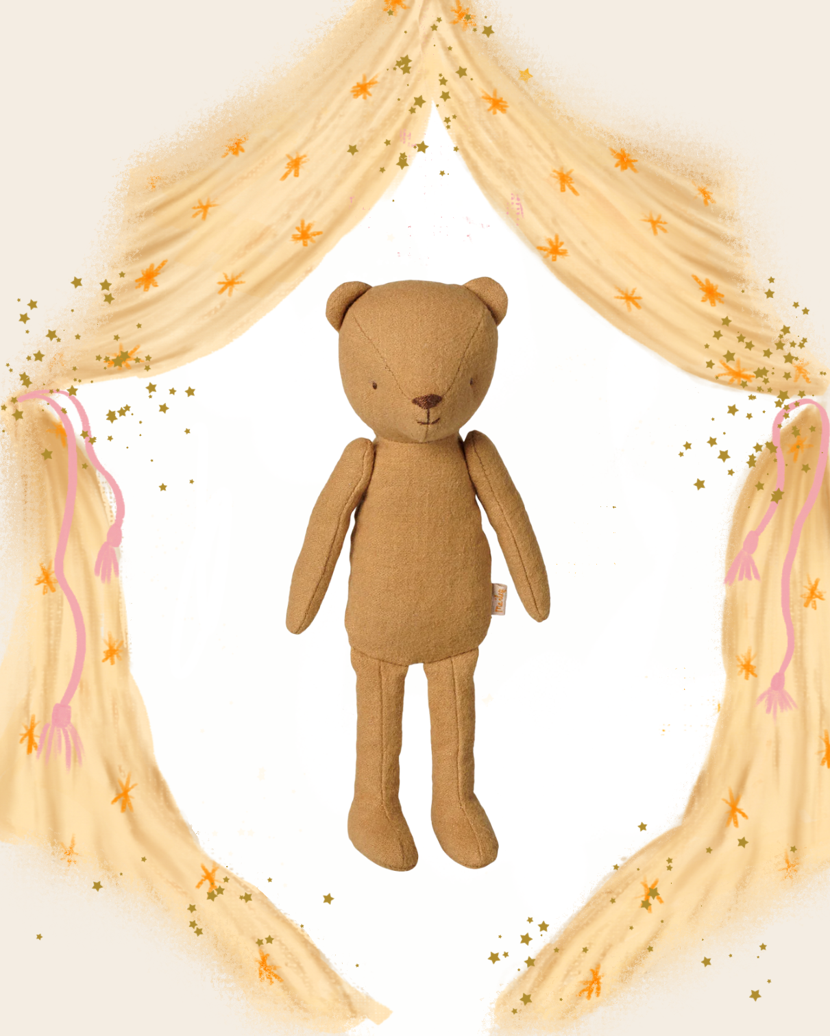 Teddy Mum in Yellow