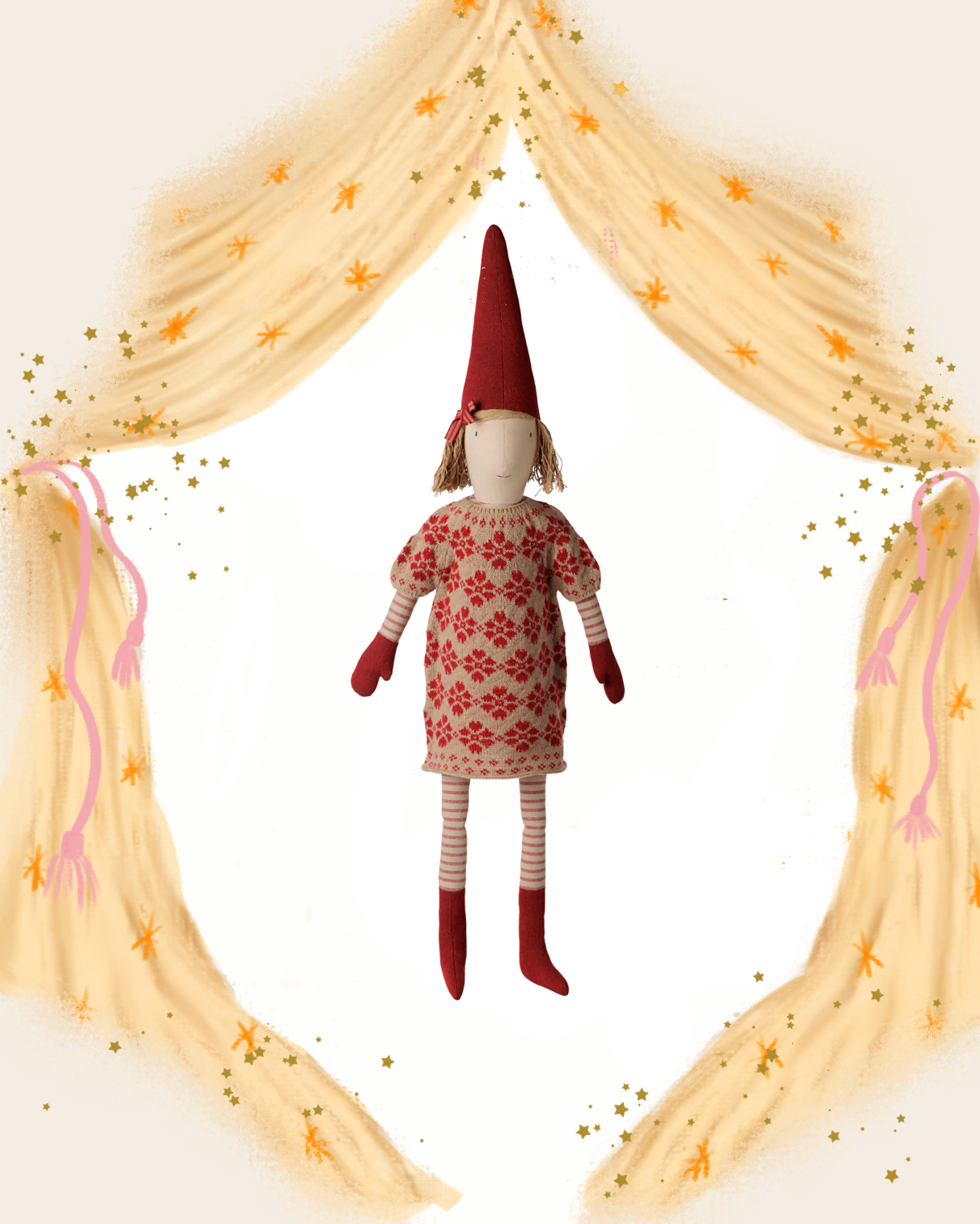Pixy Size 5 in Knitted Dress