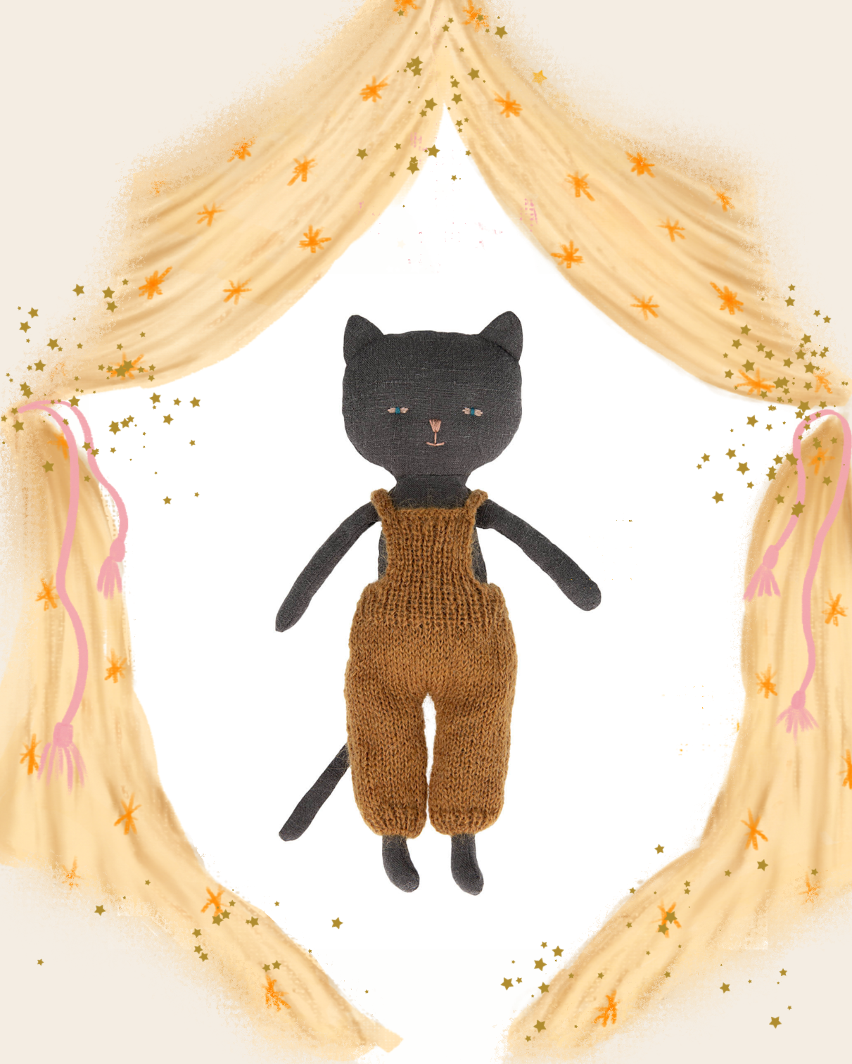 Black Chatons Kitten by Maileg