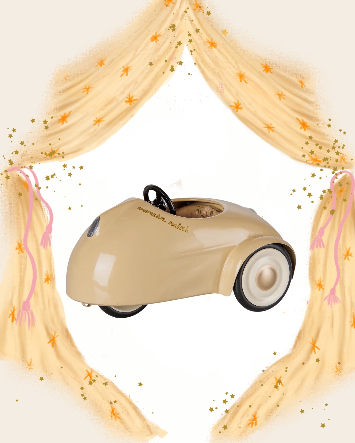 Mouse Car in Wheat