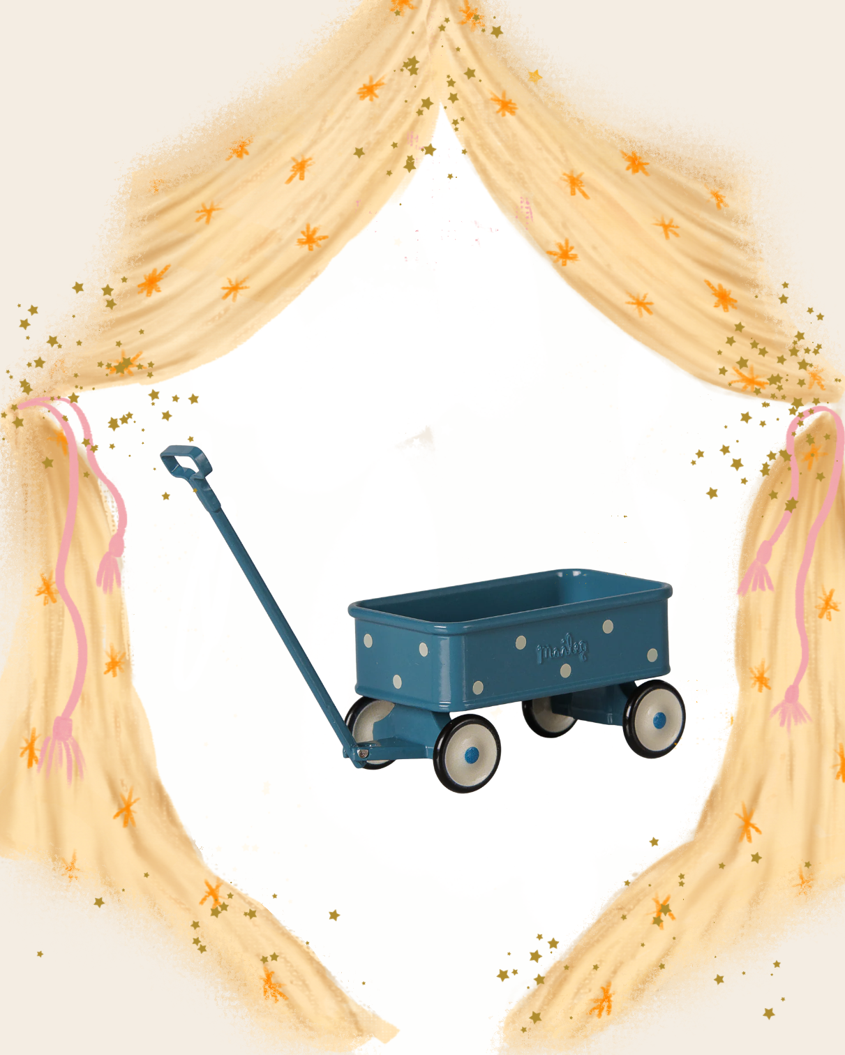 Blue Mouse Wagon