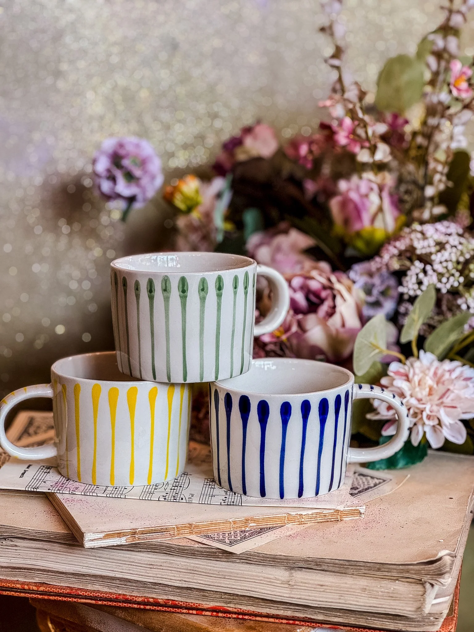 Stripy Mugs