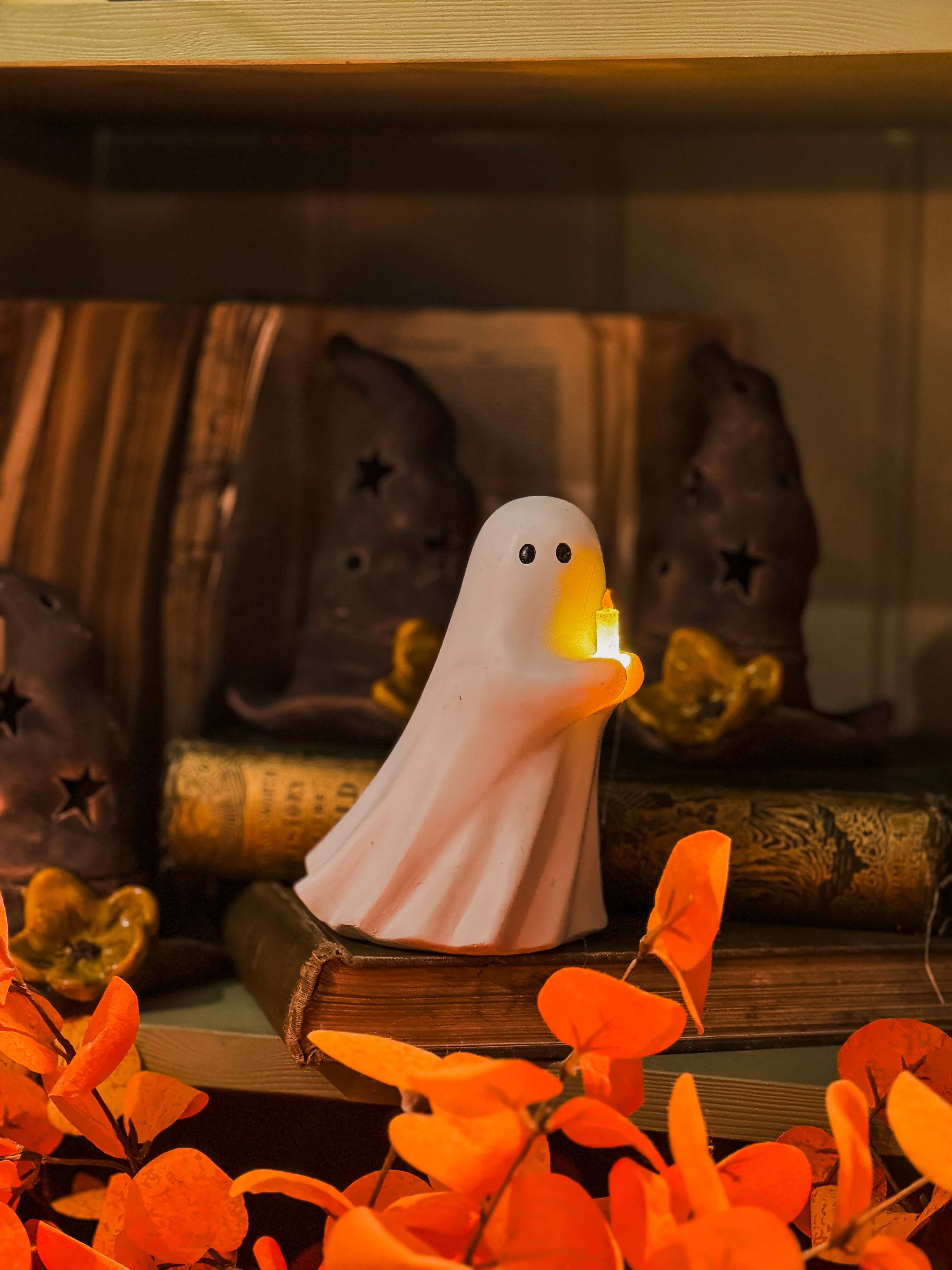 LED Candle Ghost