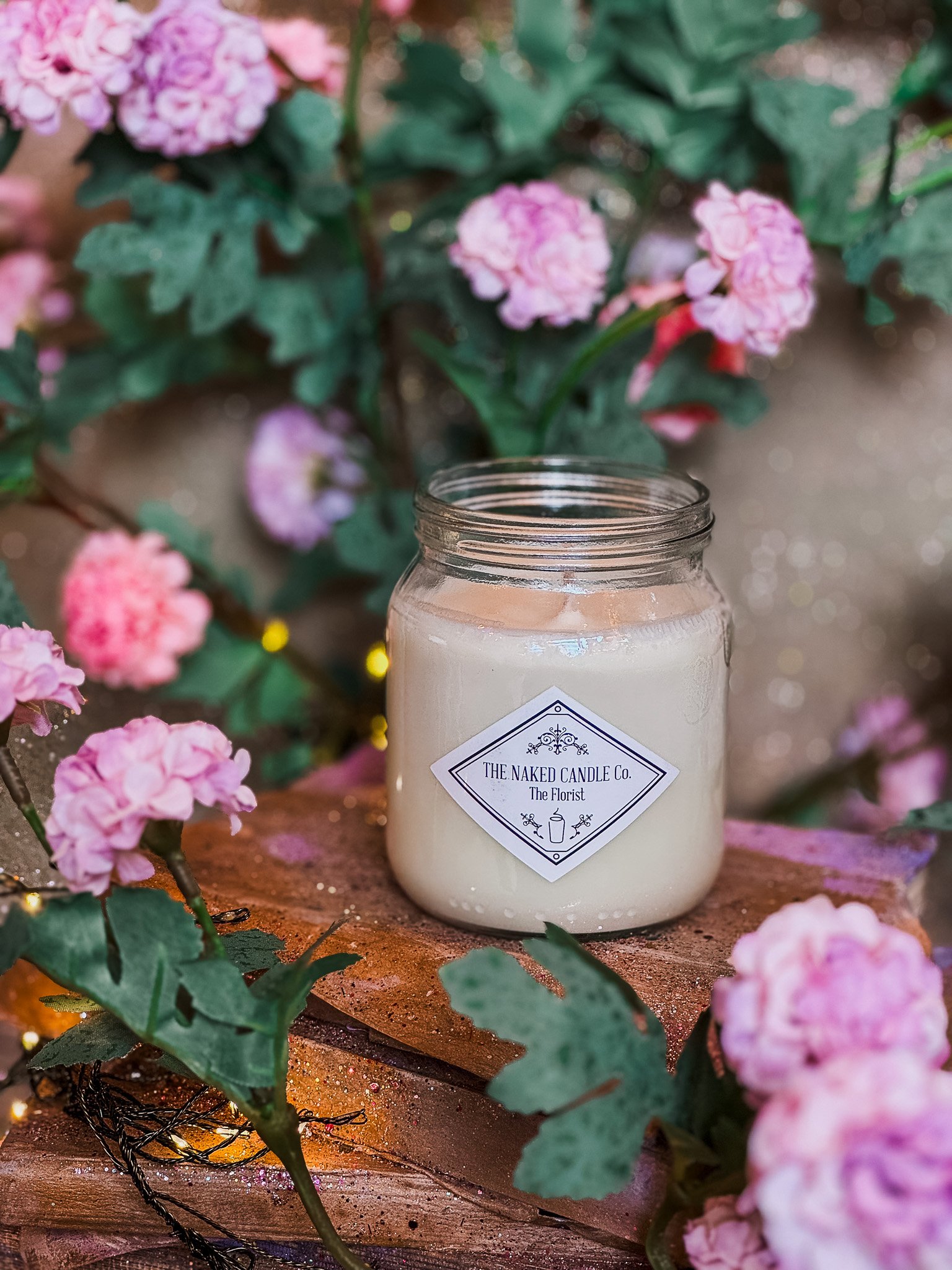Naked Candle Company- The Florist