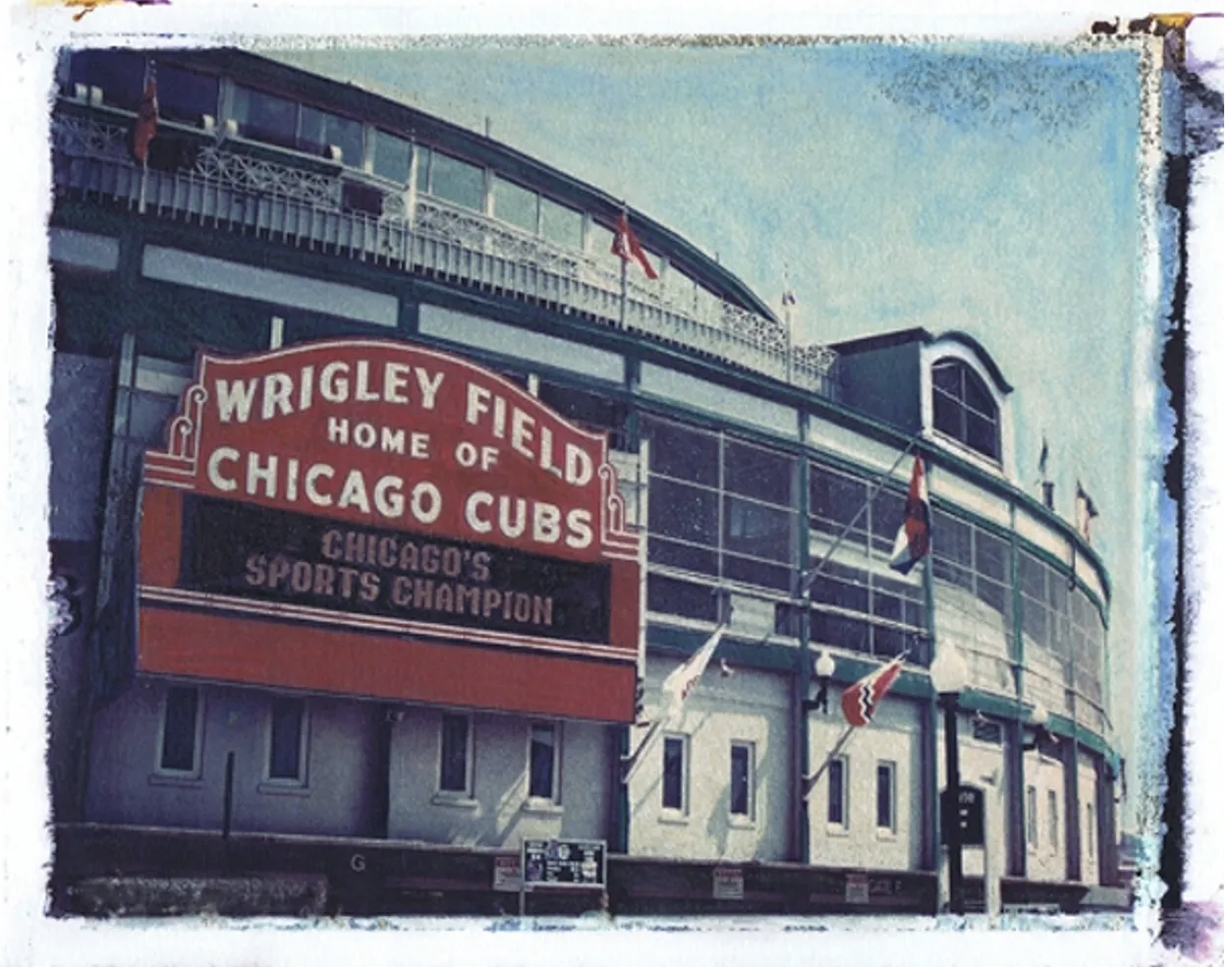 Wrigley Field Giclee Print