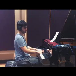 Little recording session