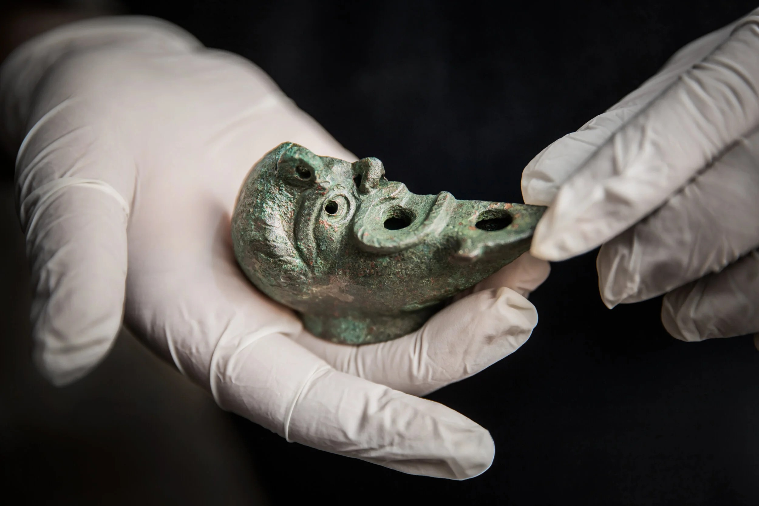 A “Lucky” Bronze Oil Lamp Meant for Good Fortune Was Uncovered During Excavations of the City of David’s Pilgrimage Road