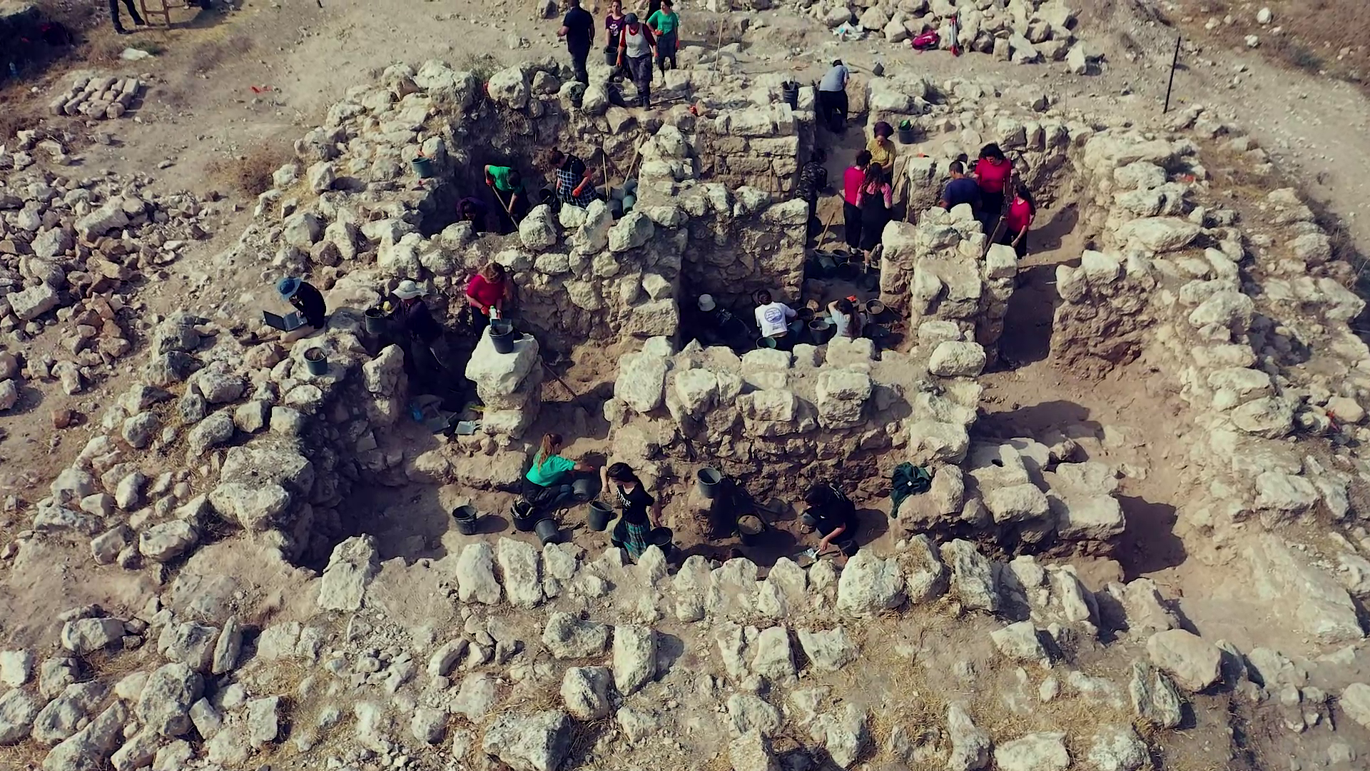 Hellenistic fortified structure destroyed and burned by Hasmoneans uncovered in Lachish Forest, in the Judean Shephelah