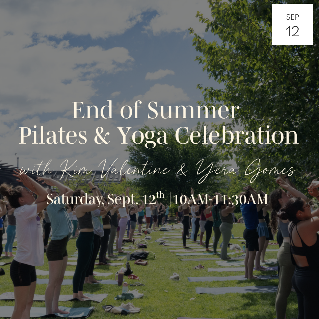 End of Summer Celebration: Pilates & Yoga on the Greenway