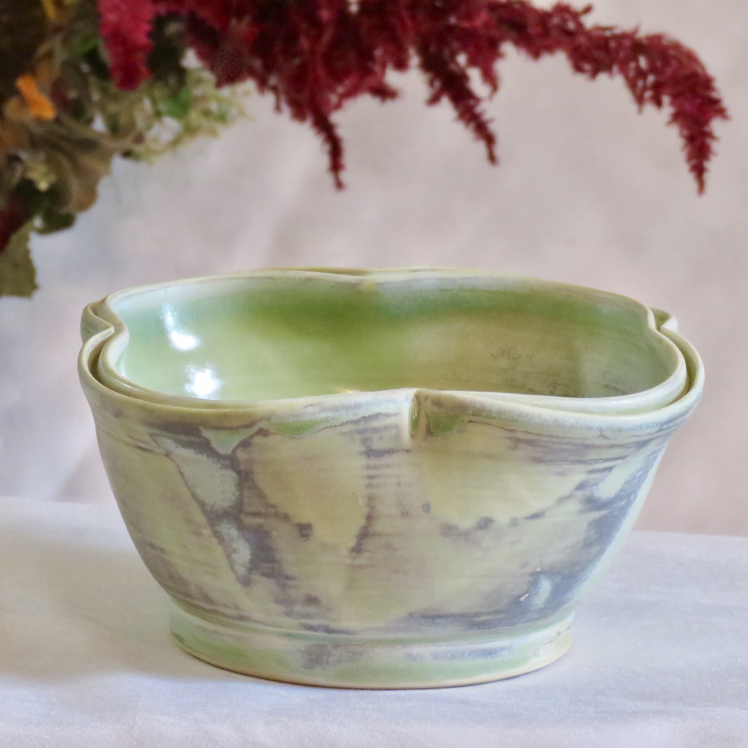 double rim bowl