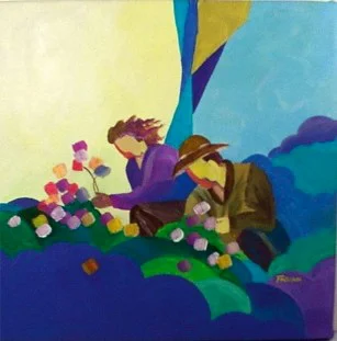 12x12Flower Pickers.JPG