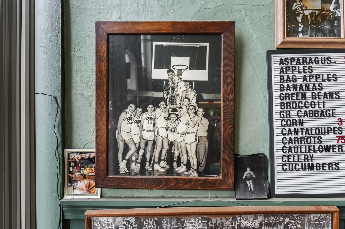 1950 State Champs, Dattilo's Fruit Market, Madison © Chris Smith