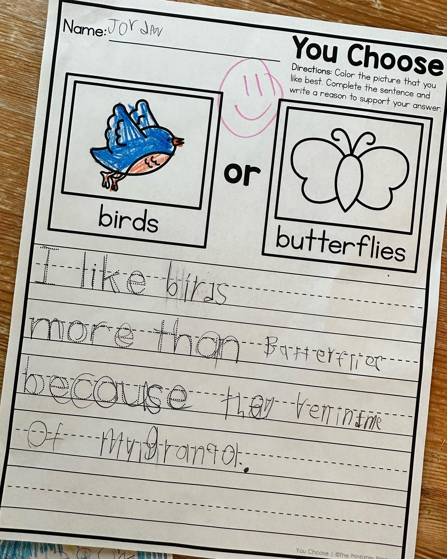 &ldquo;I like birds more than butterflies because they remind me of my grandpa.&rdquo; ❤️🙏🏻