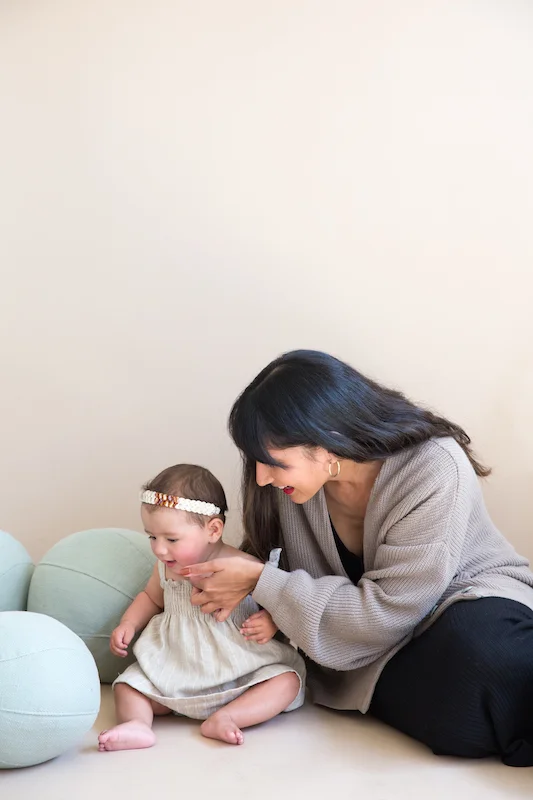 NATALIE ACALA, FOUNDER OF @FASHIONMAMAS, @FATHERSINFASHION, @KIDSFASHIONFAIR, AND @MAMASMAKINGITOFFICIAL, MOM TO DIEGO (5) AND RIO ROSE (8 MONTHS) How do you nurture yourself? "I like to take some time to recognize what I have. My big thing right now is walking into a room and being aware of everything around me. My two beautiful babies in the room, my husband there, just having a home to raise my family in. It's all meditative right now for me, and I'm also taking really long baths. The time of recognizing the room, but also like 'Everyone get away from me', so I can take a long, long bath and a long, long shower and just have those moments to myself. And working out—I try to do that at least two to three times a week. I put everyone before me all the time, and I'm trying my best, now that Rio's eight months old, to think about me and be kinder to myself. I'm really, really hard on myself, but I think that that's the ongoing thing with a lot of moms." What does self-care mean to you? "That's a great question. Self-care means to me putting myself first before everything and everyone else, so taking that time to brush my teeth before I brush everyone else's teeth. Just like when you're on a flight and there may be a disaster, putting on your face mask first before the others, I'm really trying to be literal about that. But self-care can also mean after the kids have went to bed, watching really shitty reality T.V. and letting my brain dump everything from the day. Sometimes that's the most wonderful moment, me and my husband just sitting there laughing at Vanderpump Rules and we're like, 'You know what, that gave us a glimpse of pre-baby life and we're ready to start the next day.'" Find out more about Natalie Acala by following along on Instagram!